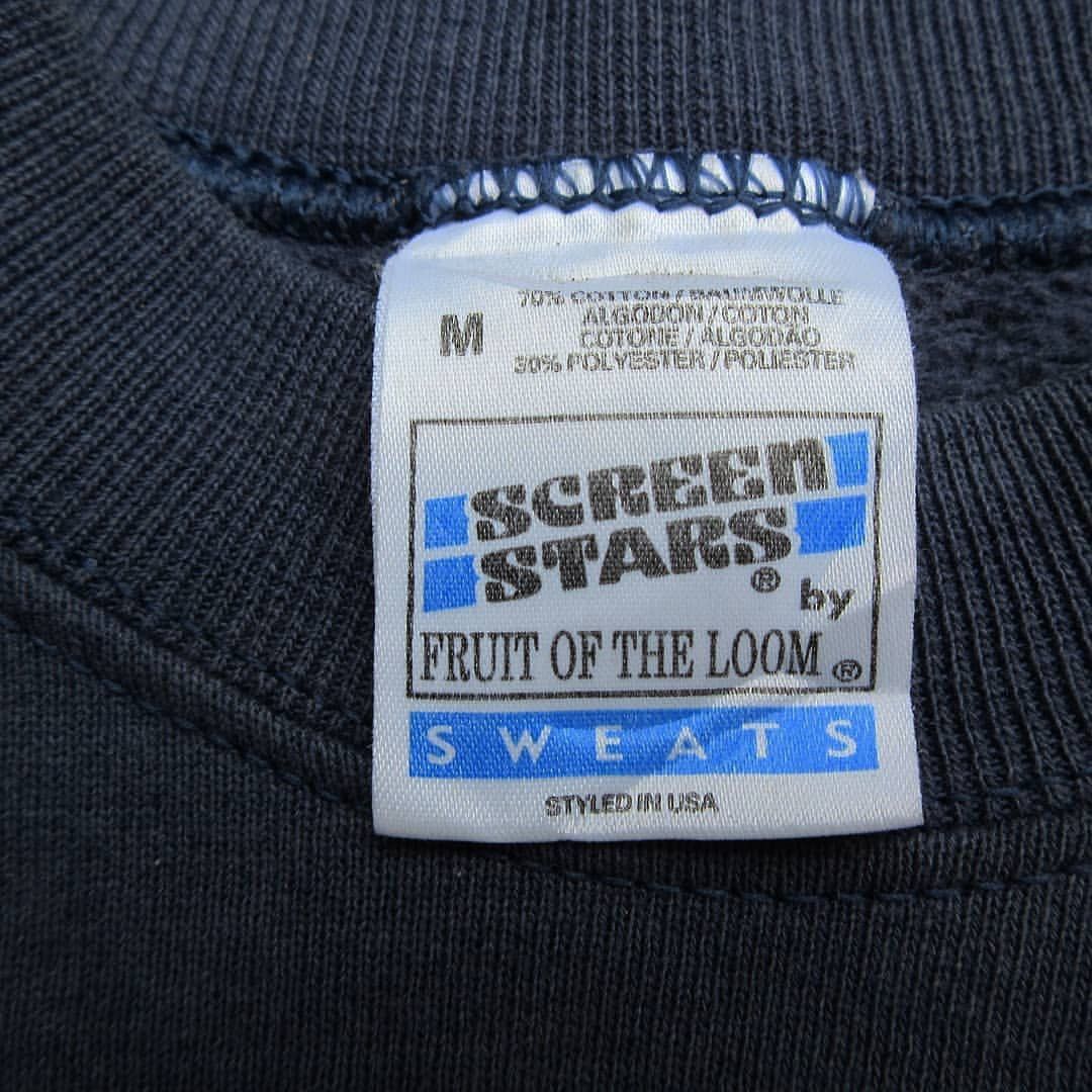 Band Tees × Vintage Vintage sweatshirt screen stars Wales Cymru Sweater navy blu Size US M / EU 48-50 / 2 - 2 Thumbnail