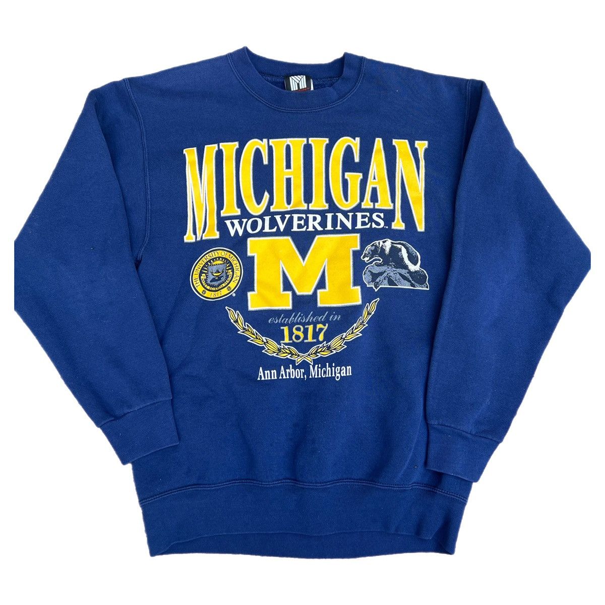 Vintage Vintage Michigan Wolverines Crewneck Pullover Size US M / EU 48-50 / 2 - 1 Thumbnail