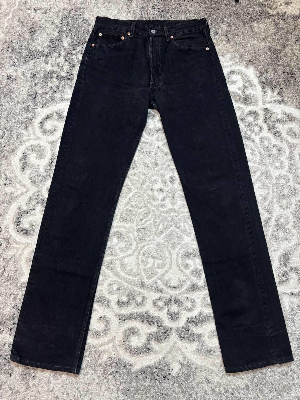 Levi's Vintage Levi’s 501 Black Denim Made in USA 1996 Jeans W33L36 Size US 33 - 5 Thumbnail