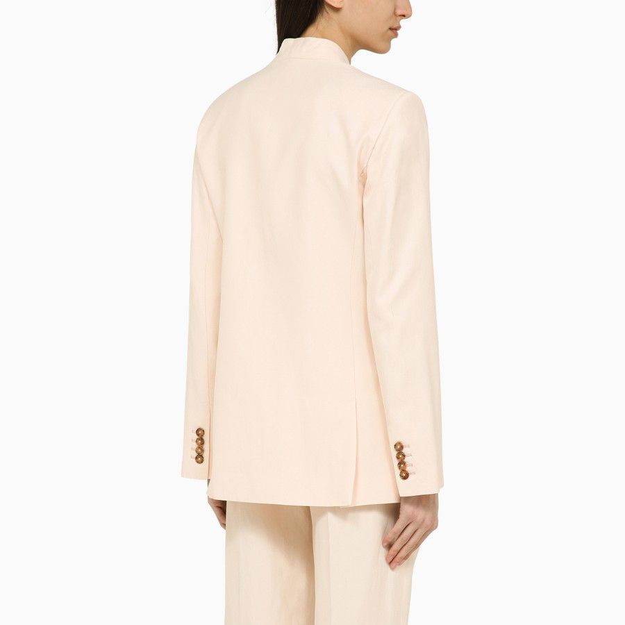 Loulou de Saison o1d2blof0824 Sandyato Single-Breasted Viscose Blazer Size XS / US 0-2 / IT 36-38 - 3 Thumbnail