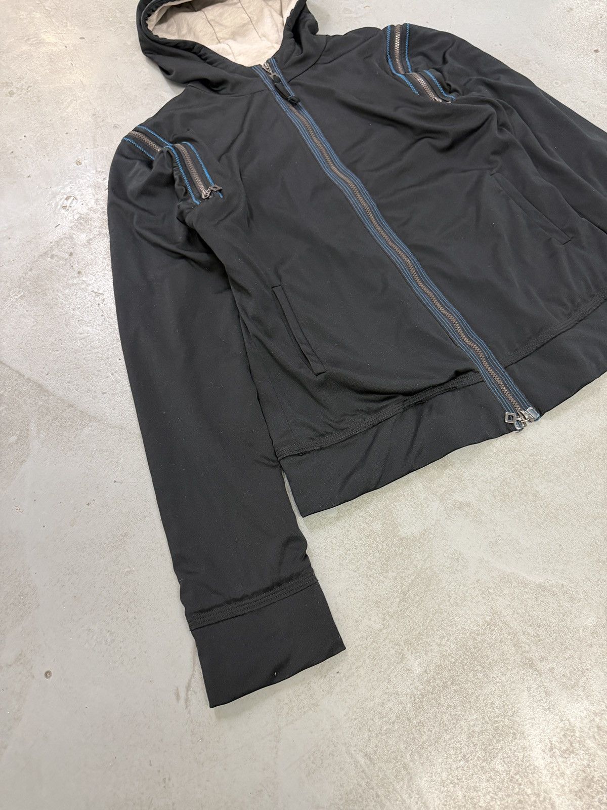 Marithe + Francois Girbaud Marithé François Girbaud Transformable Technical Zip Hoodie Size S / US 4 / IT 40 - 3 Thumbnail