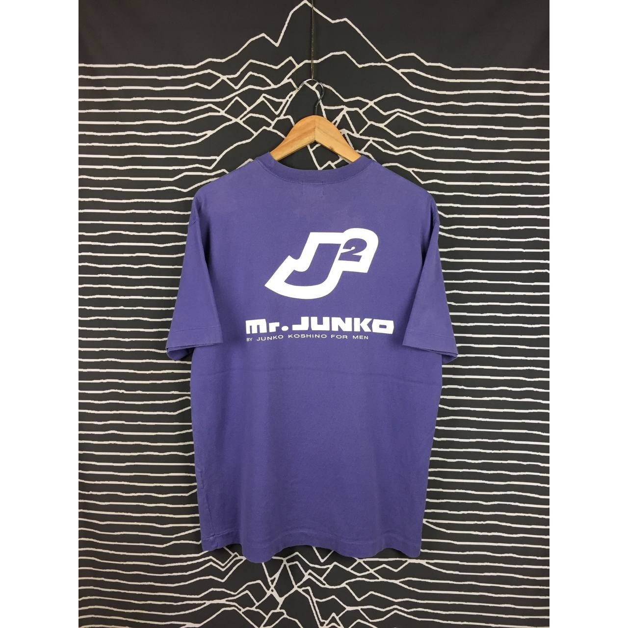 Japanese Brand × Mr. Junko × Vintage Vtg J2 Mr.JUNKO By Junko Koshino For Men Big Logo Tee Size US L / EU 52-54 / 3 - 2 Thumbnail