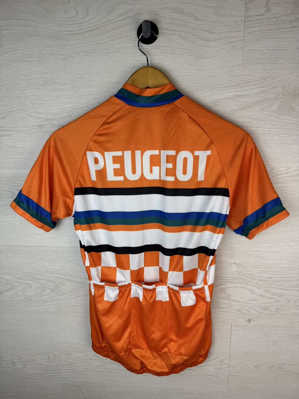 Vintage Peugeot Cycling Jersey Retro Vintage Size US S / EU 44-46 / 1 - 6 Thumbnail
