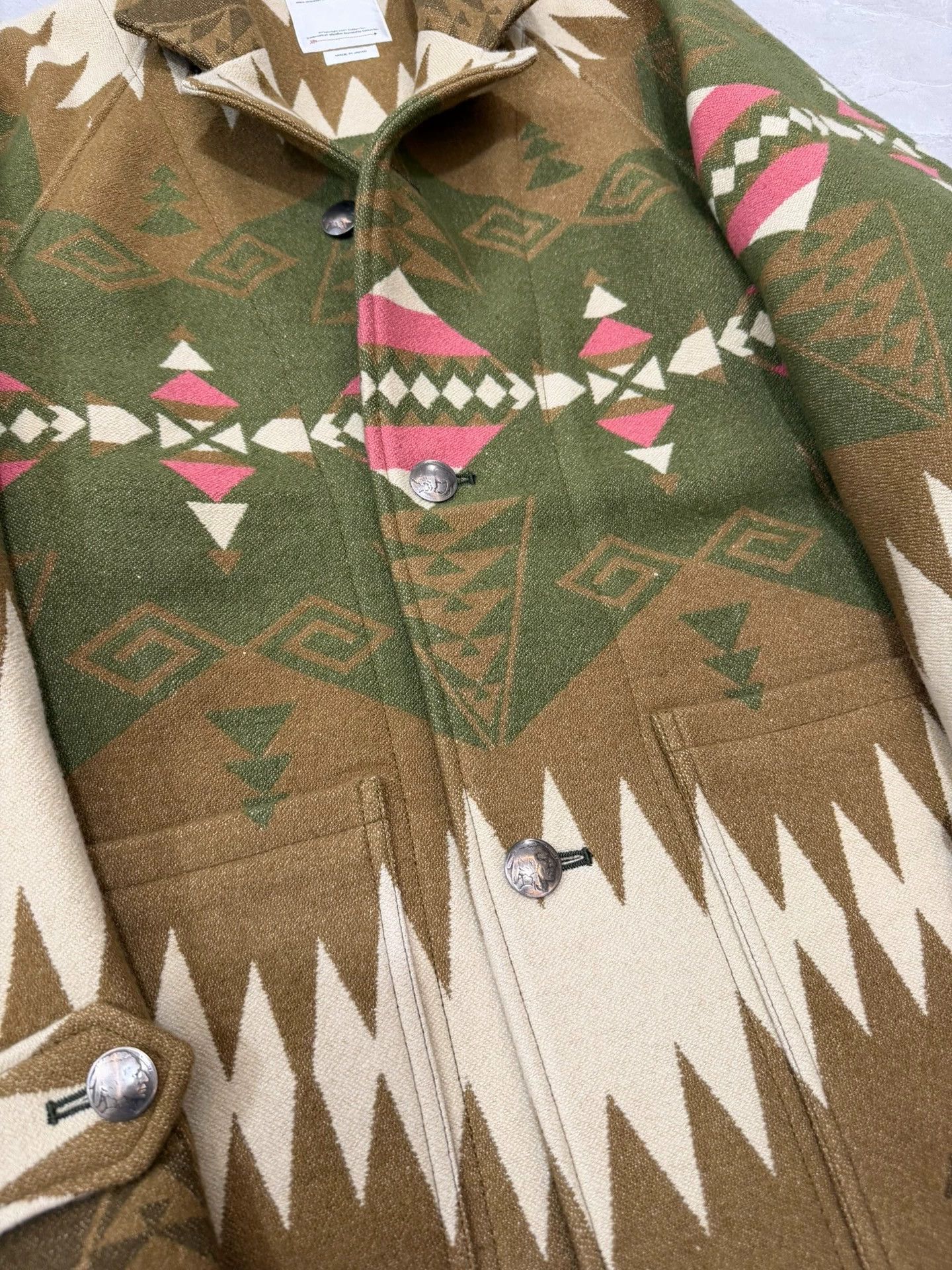 Visvim Visvim 23AW Hopiland Coat Native Blanket Size 1 Unworn Size US S / EU 44-46 / 1 - 4 Thumbnail