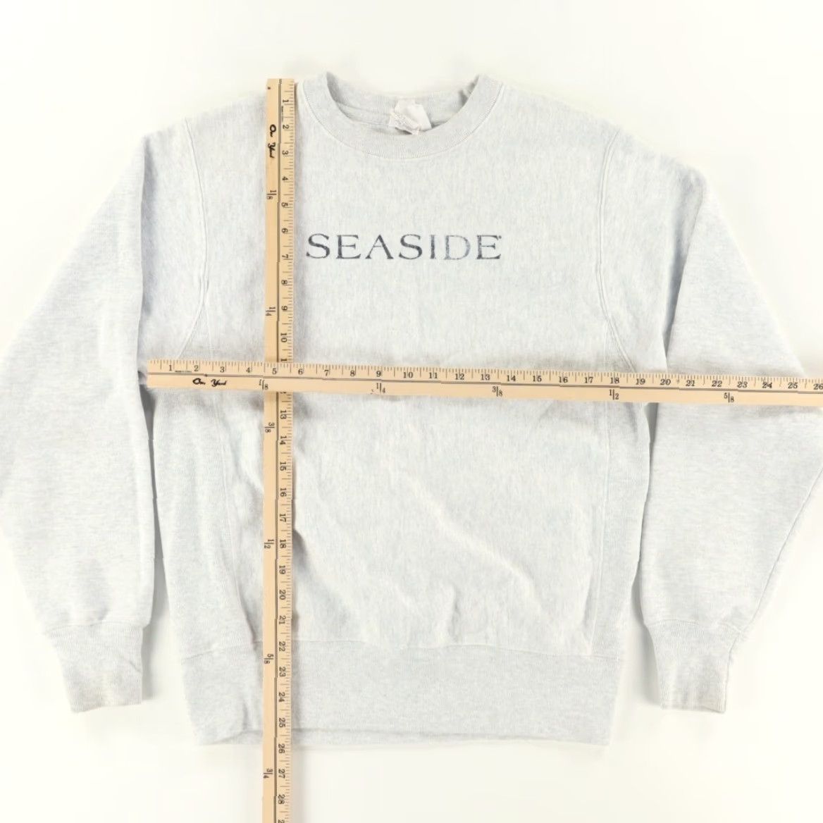 Champion Champion Seaside Reverse Weave Heather Sweatshirt Gray Men's S Shirt Size US S / EU 44-46 / 1 - 3 Thumbnail