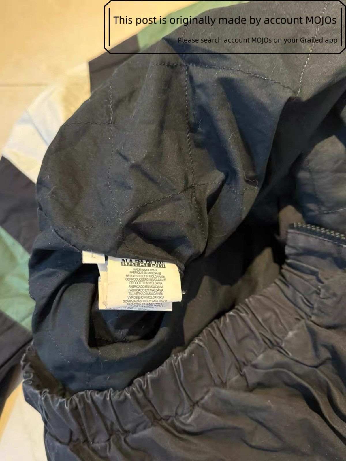Martine Rose Sz L Martine Rose Black & Green Padded Jacket mojos1154 Size US L / EU 52-54 / 3 - 5 Thumbnail