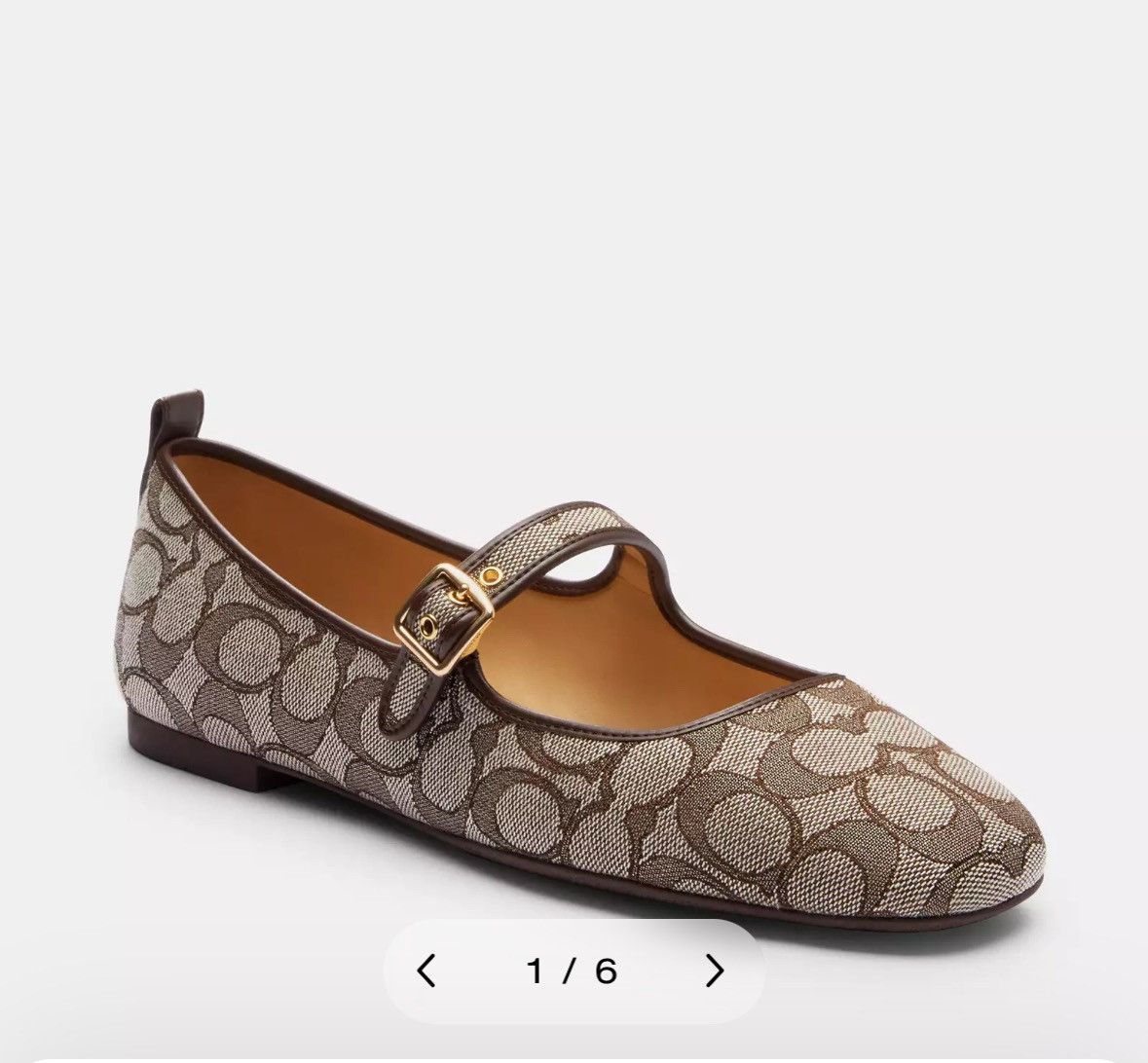Coach Coach Mary Jane Flats Size US 8 / IT 38 - 1 Thumbnail