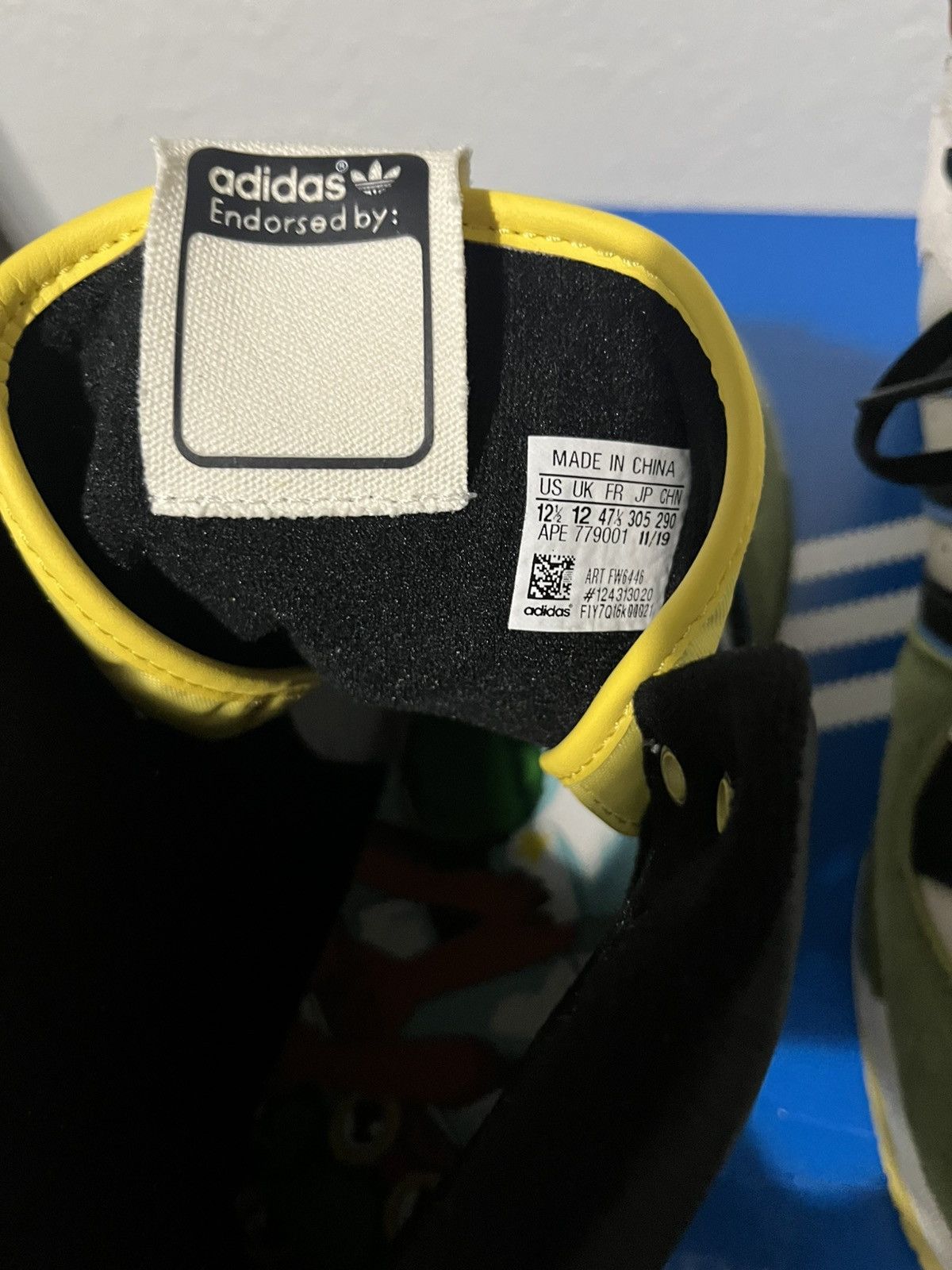 Adidas × Hebru Brantley Adidas Hebru Rivalry Hi Size US 12.5 / EU 45-46 - 6 Thumbnail