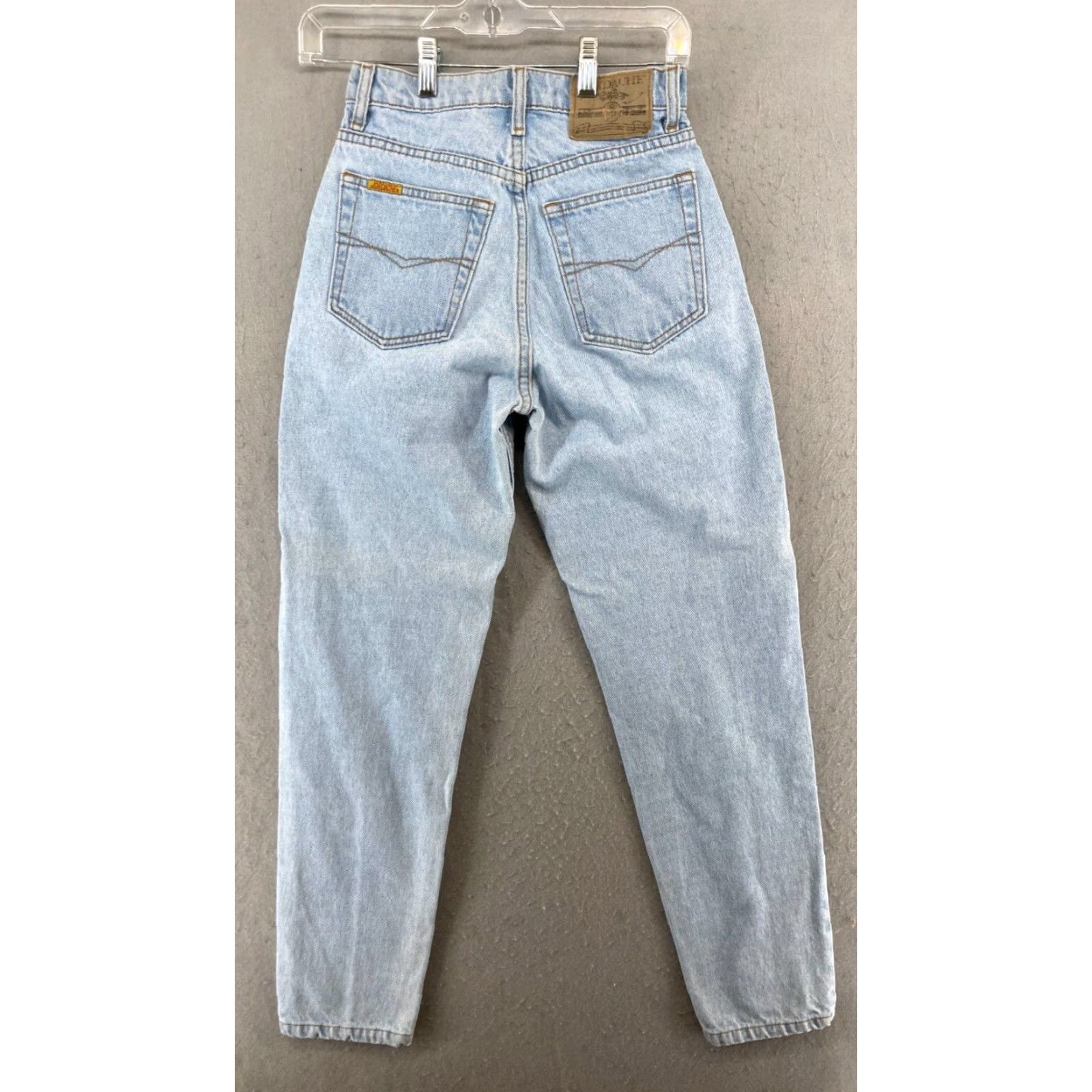 Jordache Jordache Womens Jeans 5 Vintage 90s Mom Tapered Blue Size 27" / US 4 / IT 40 - 7 Thumbnail