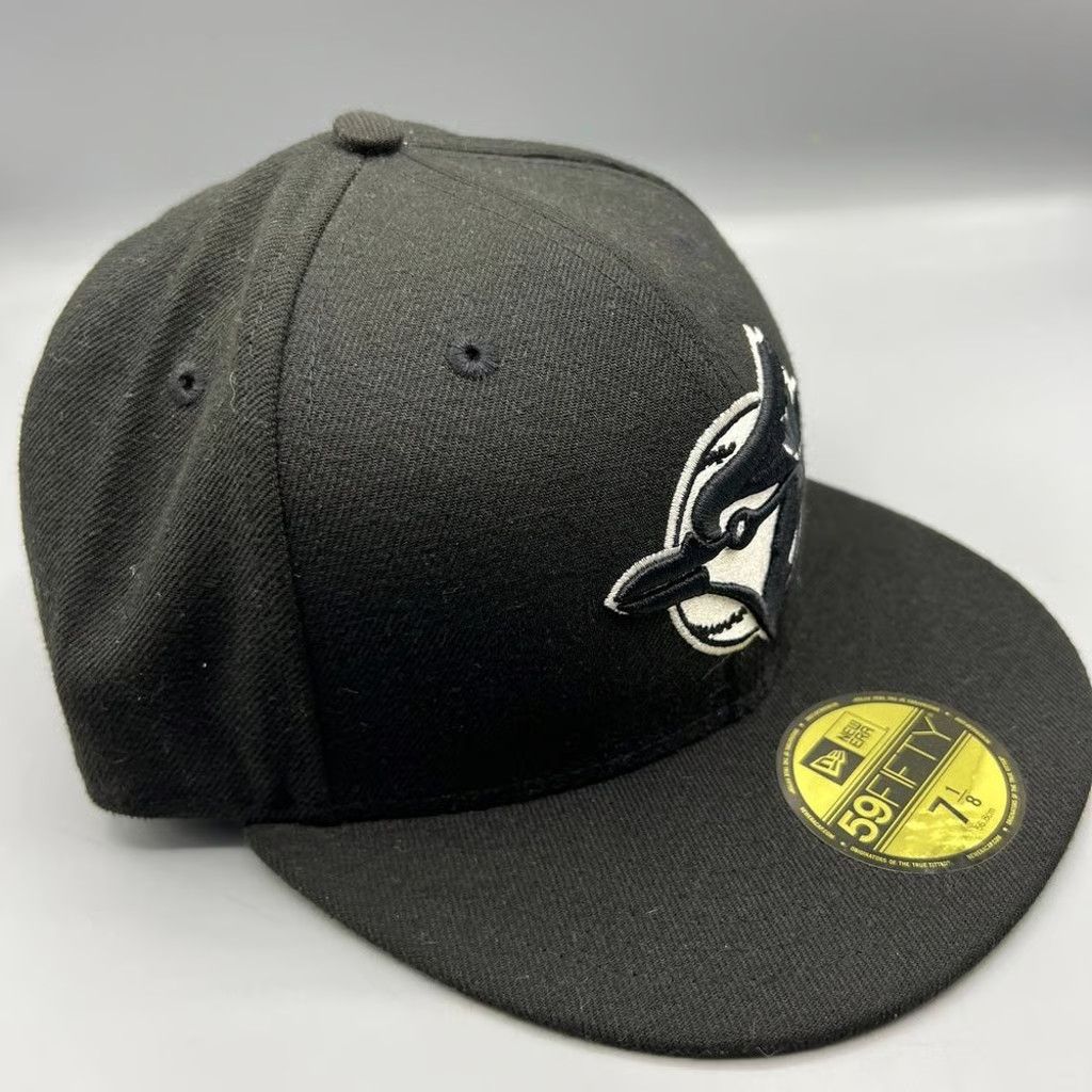 New Era Toronto Blue Jays Hat Men 7 1/8 59Fifty New Era Fitted Cap Size ONE SIZE - 3 Thumbnail