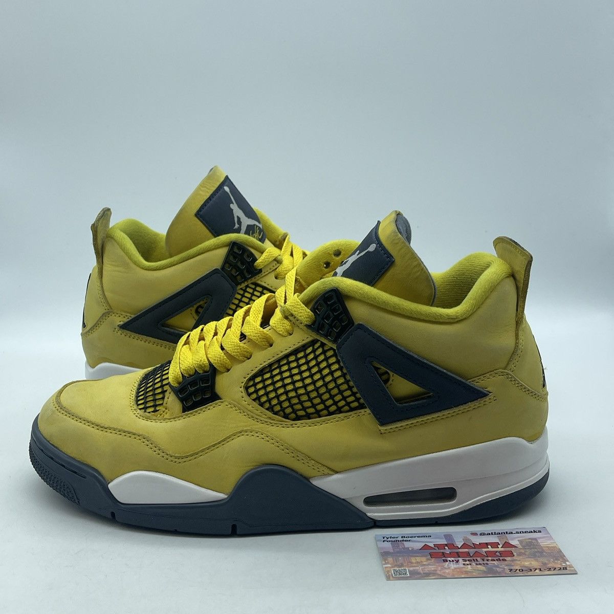 Jordan Brand Air Jordan 4 lightning Size US 10.5 / EU 43-44 - 1 Thumbnail