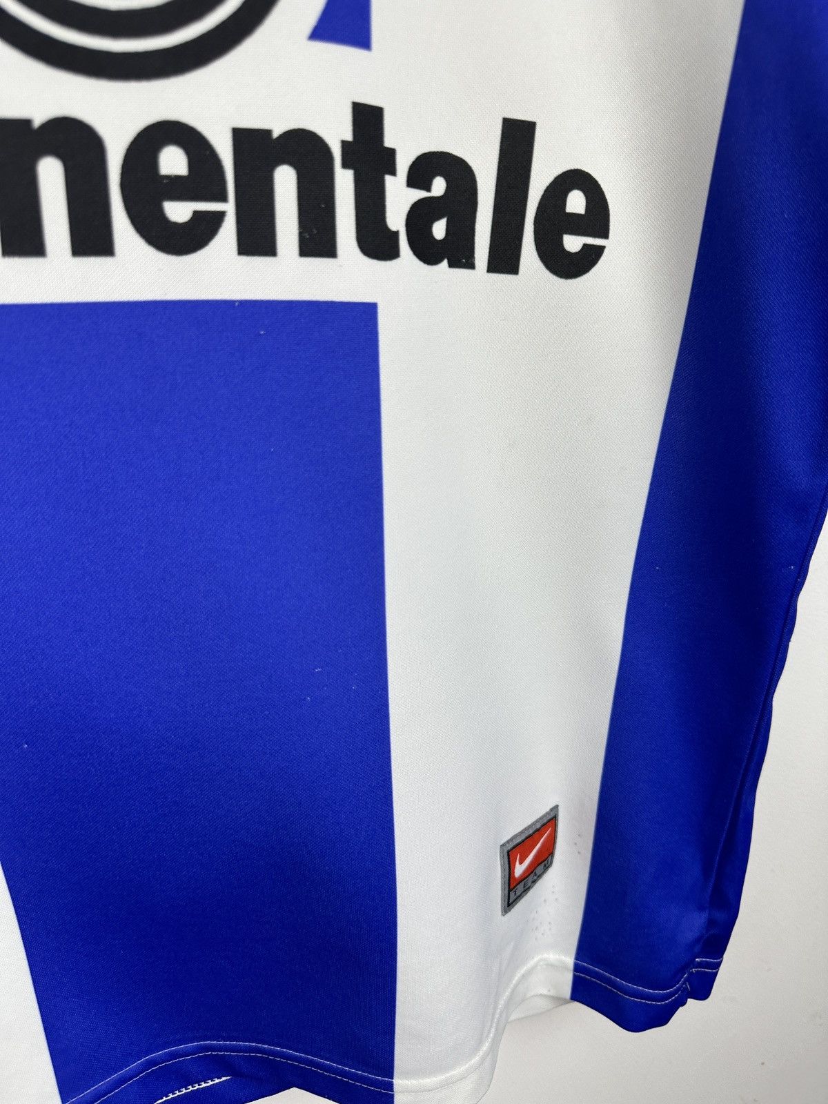 Nike Hertha Berlin 1999 Home Soccer Jersey Football Shirt Size US M / EU 48-50 / 2 - 13 Thumbnail