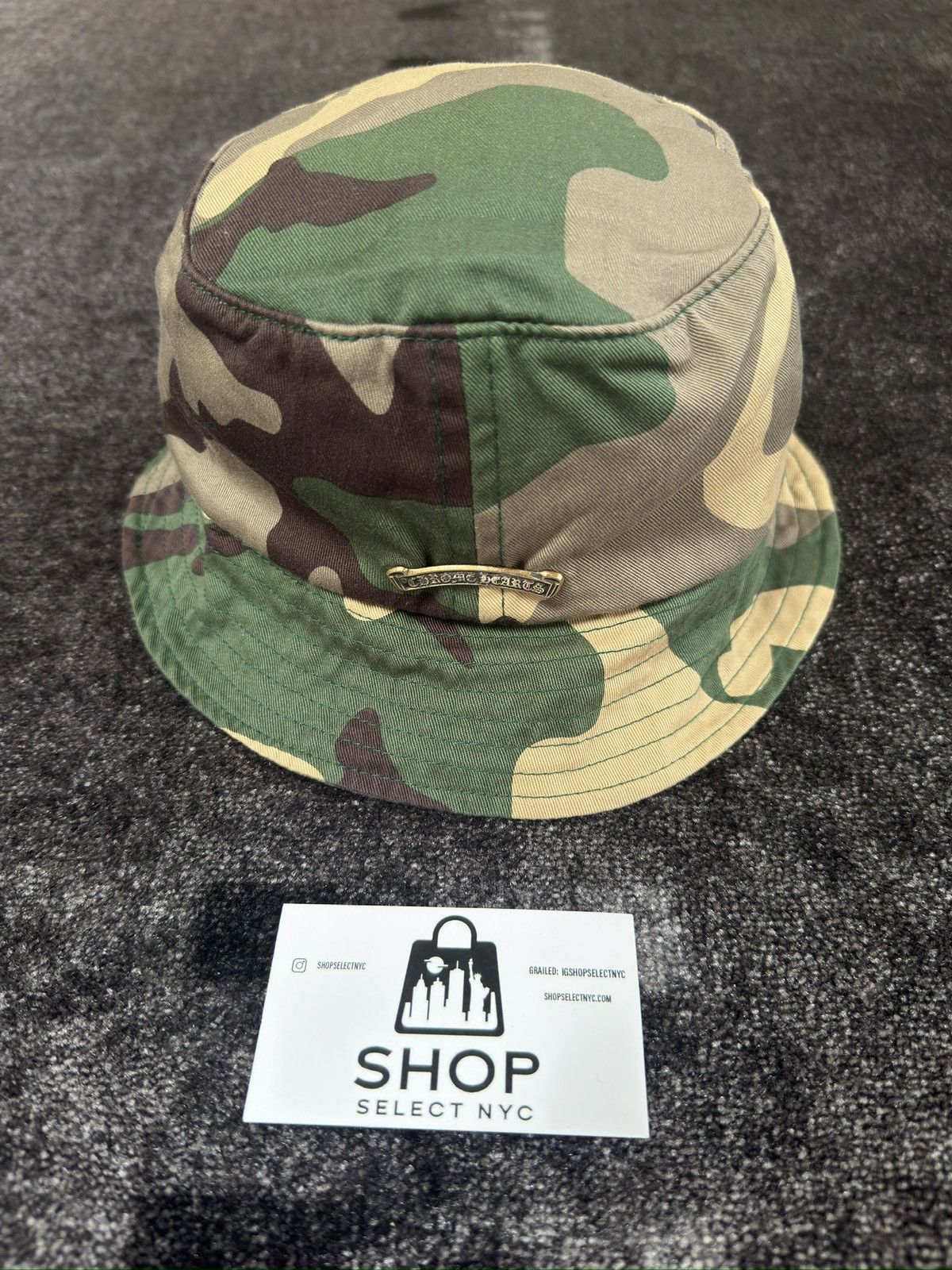 Chrome Hearts CHROME HEARTS MATTY BOY SEX RECORDS BUCKET HAT Size ONE SIZE - 2 Thumbnail