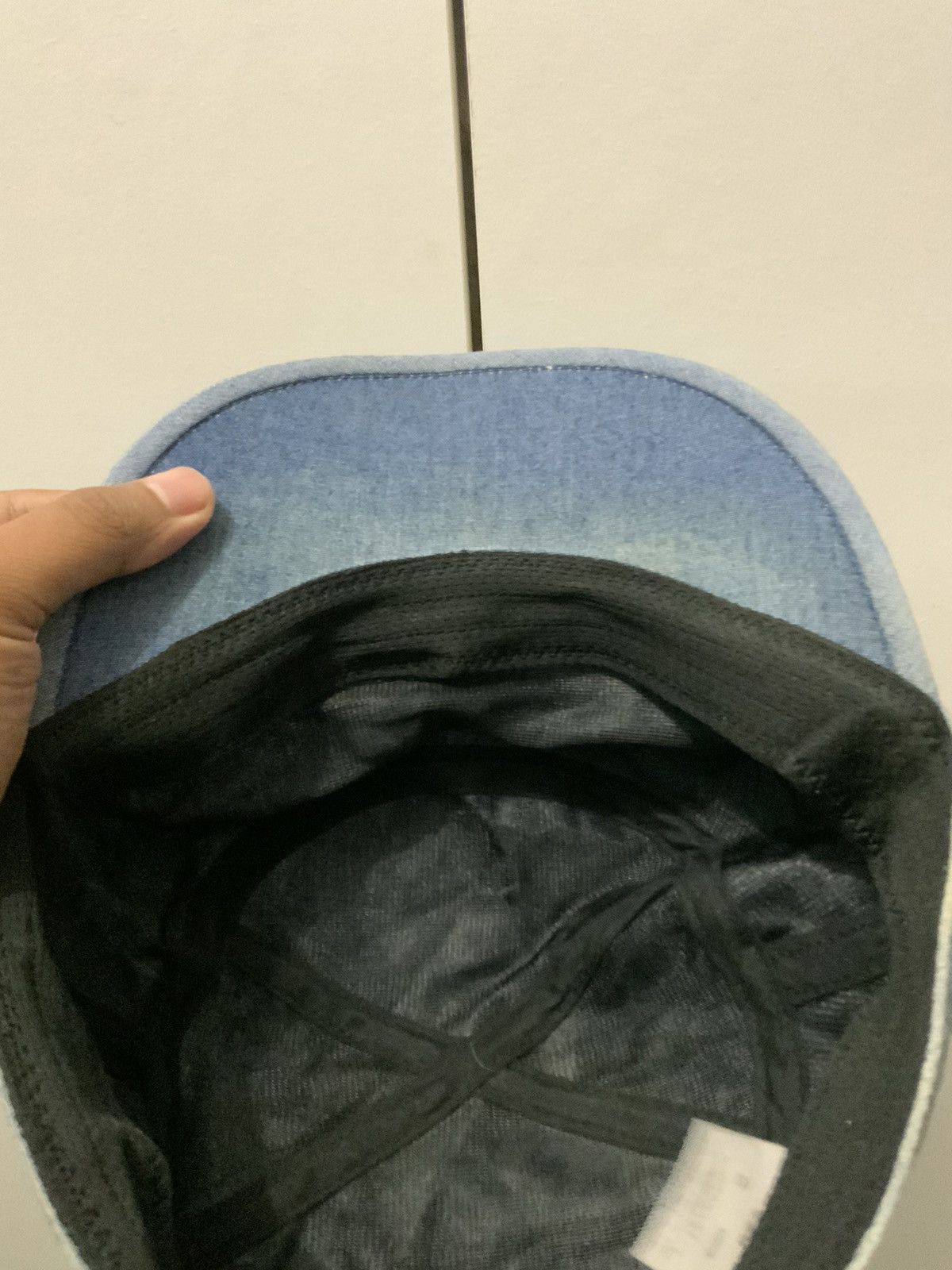 Japanese Brand Fade Archive Indigo Fitted Hat Cap Size ONE SIZE - 8 Thumbnail
