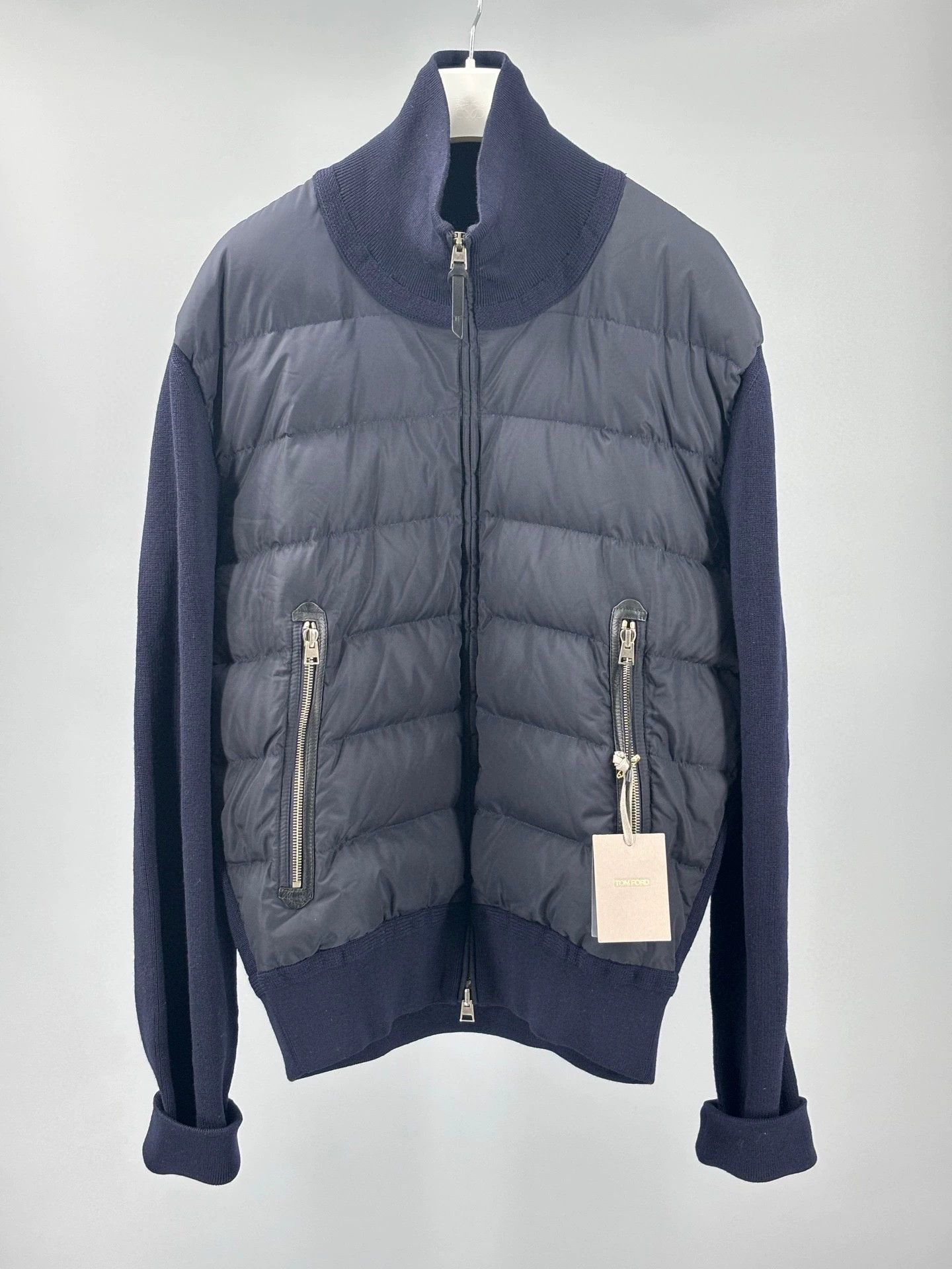 Tom Ford tom ford men's color-block down jacket Size US L / EU 52-54 / 3 - 1 Thumbnail