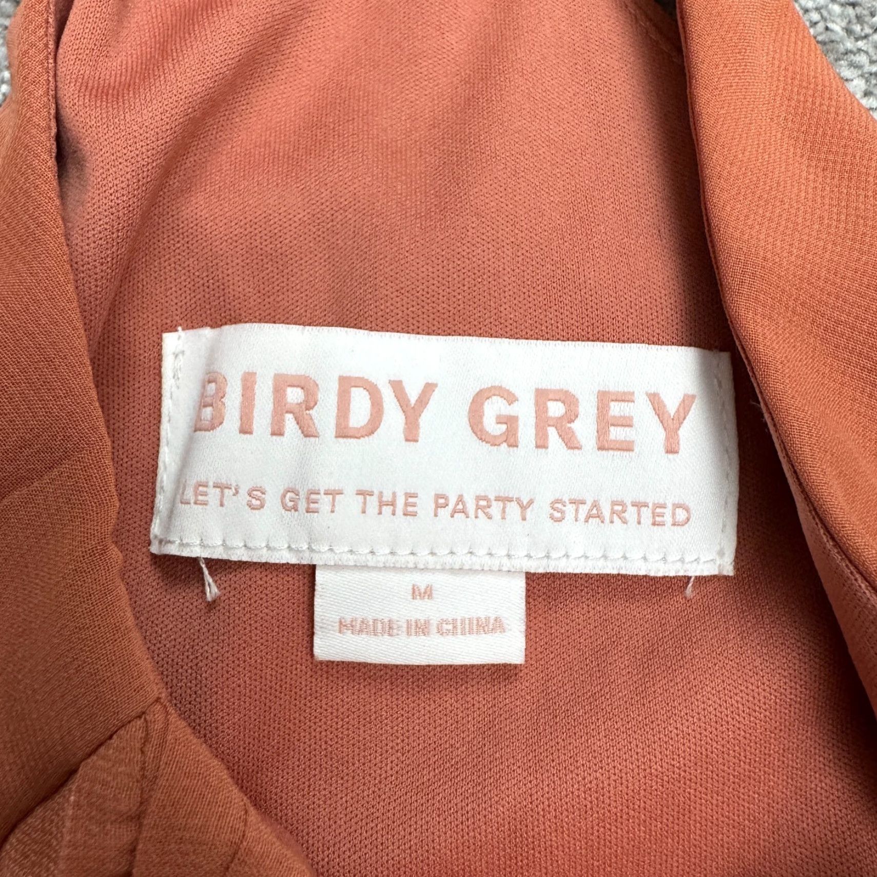 Vintage Birdy Grey Maxi Dress Womens M Chiffon Pleated Sleeveless V-Neck Brown Size M / US 6-8 / IT 42-44 - 5 Thumbnail