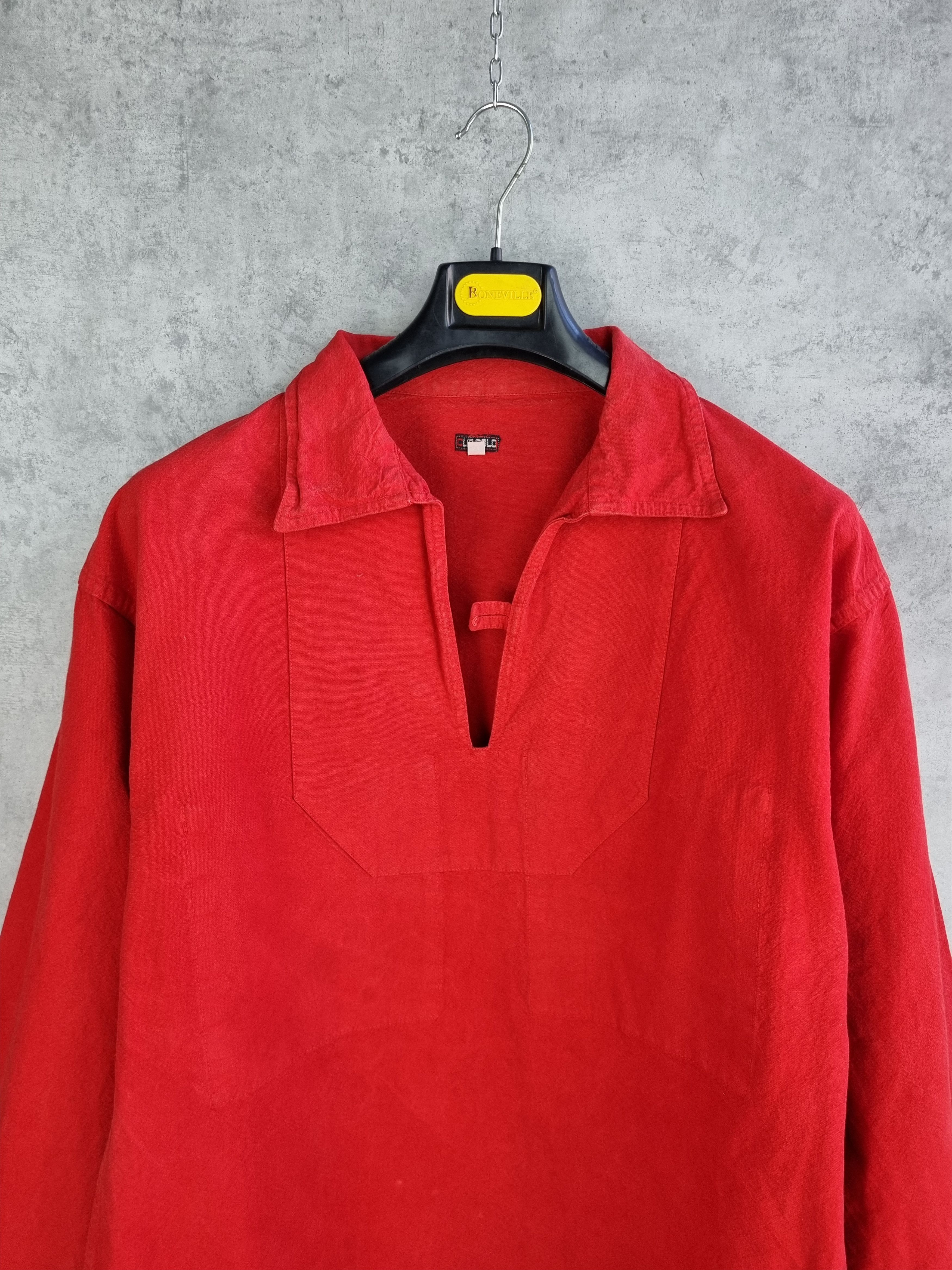 Le Laboureur × Seditionaries 90s Rare Size Vintage Sailor Fisherman OverShirt Size US XL / EU 56 / 4 - 2 Thumbnail