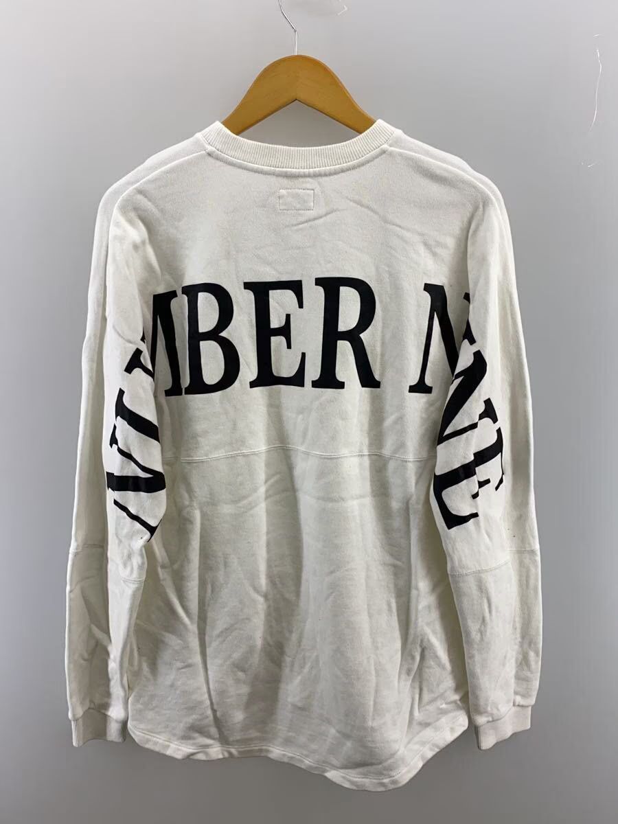 Number (N)ine Oversized Spellout Back Logo Sweatshirt Size US M / EU 48-50 / 2 - 3 Thumbnail