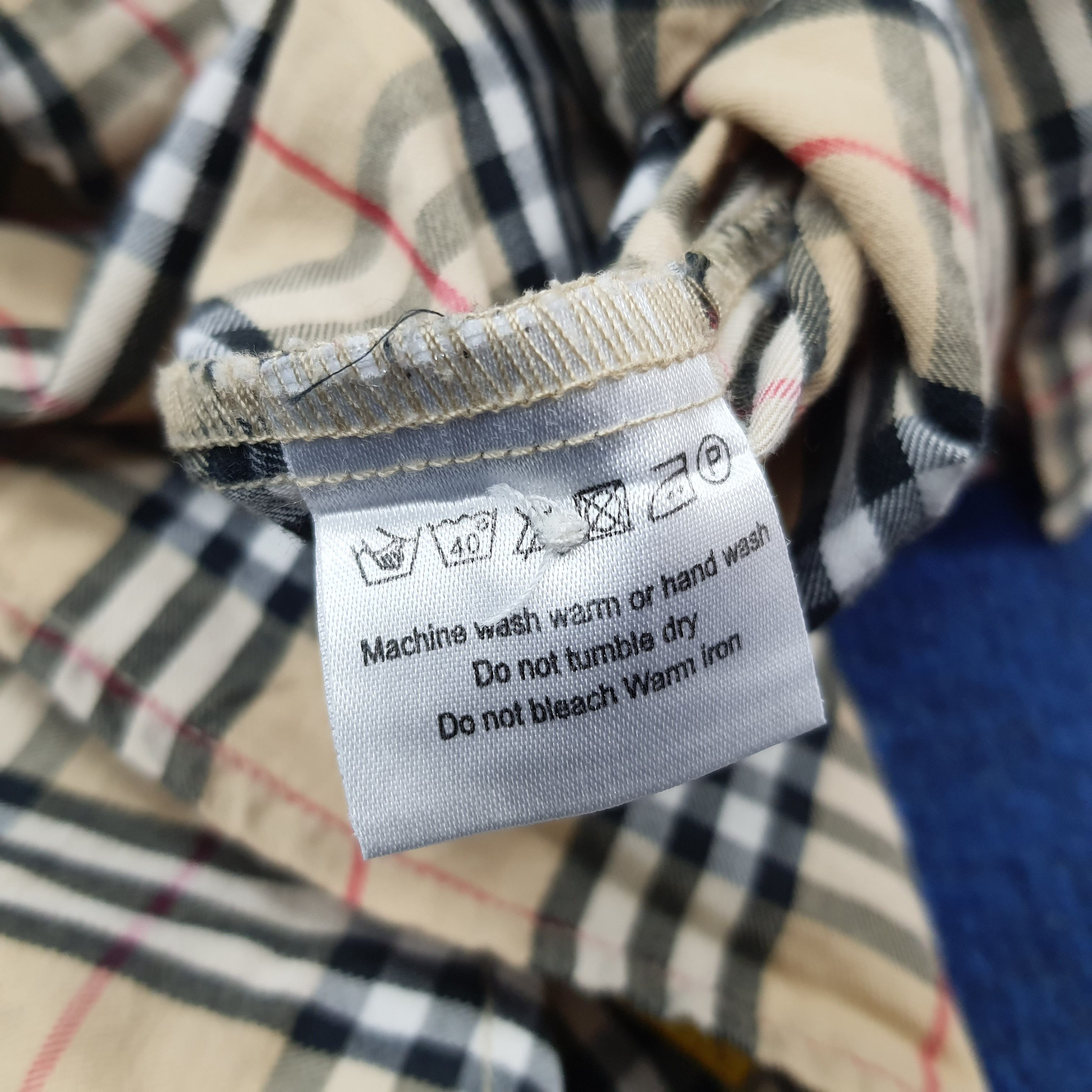 Burberry × Vintage Vintage Burberry London Nova Check Button Up Shirt Size XS / US 0-2 / IT 36-38 - 5 Thumbnail