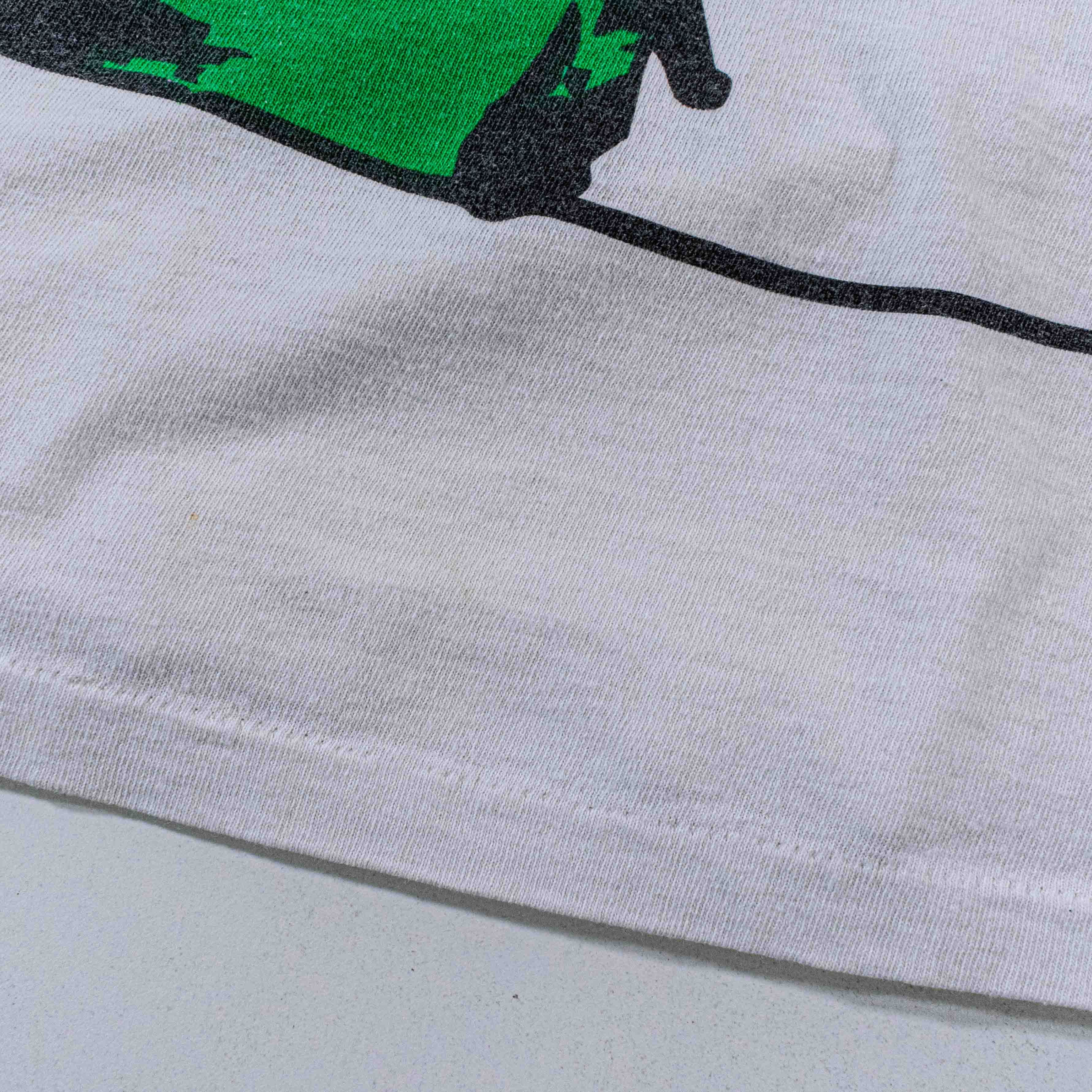 Vintage VTG Line Shots 1994 World Cup Italy T-Shirt Big Print Soccer Size US L / EU 52-54 / 3 - 6 Thumbnail