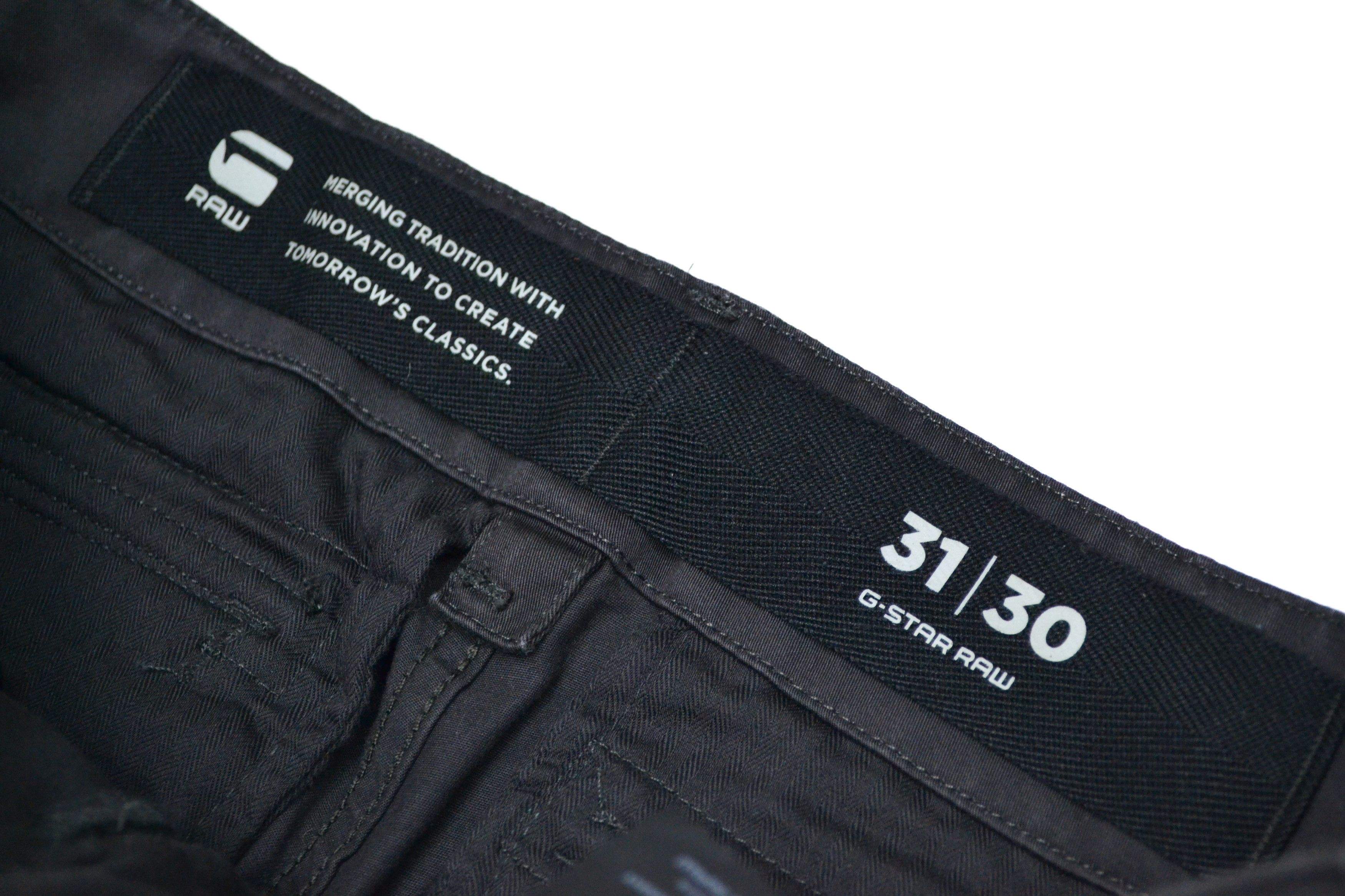 G-Star G-Star Rovic Zip 3D Straight Gray Cargo Men’s Trousers Pants Size US 31 - 3 Thumbnail