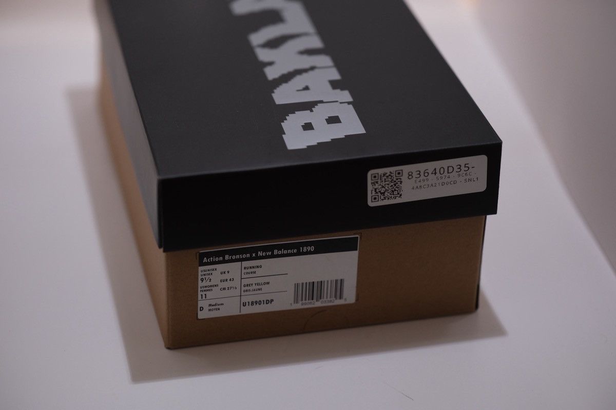 Action Bronson × New Balance Mens New Balance X Action Bronson 1890 Hornet Tusk Size US 9.5 / EU 42-43 - 11 Thumbnail