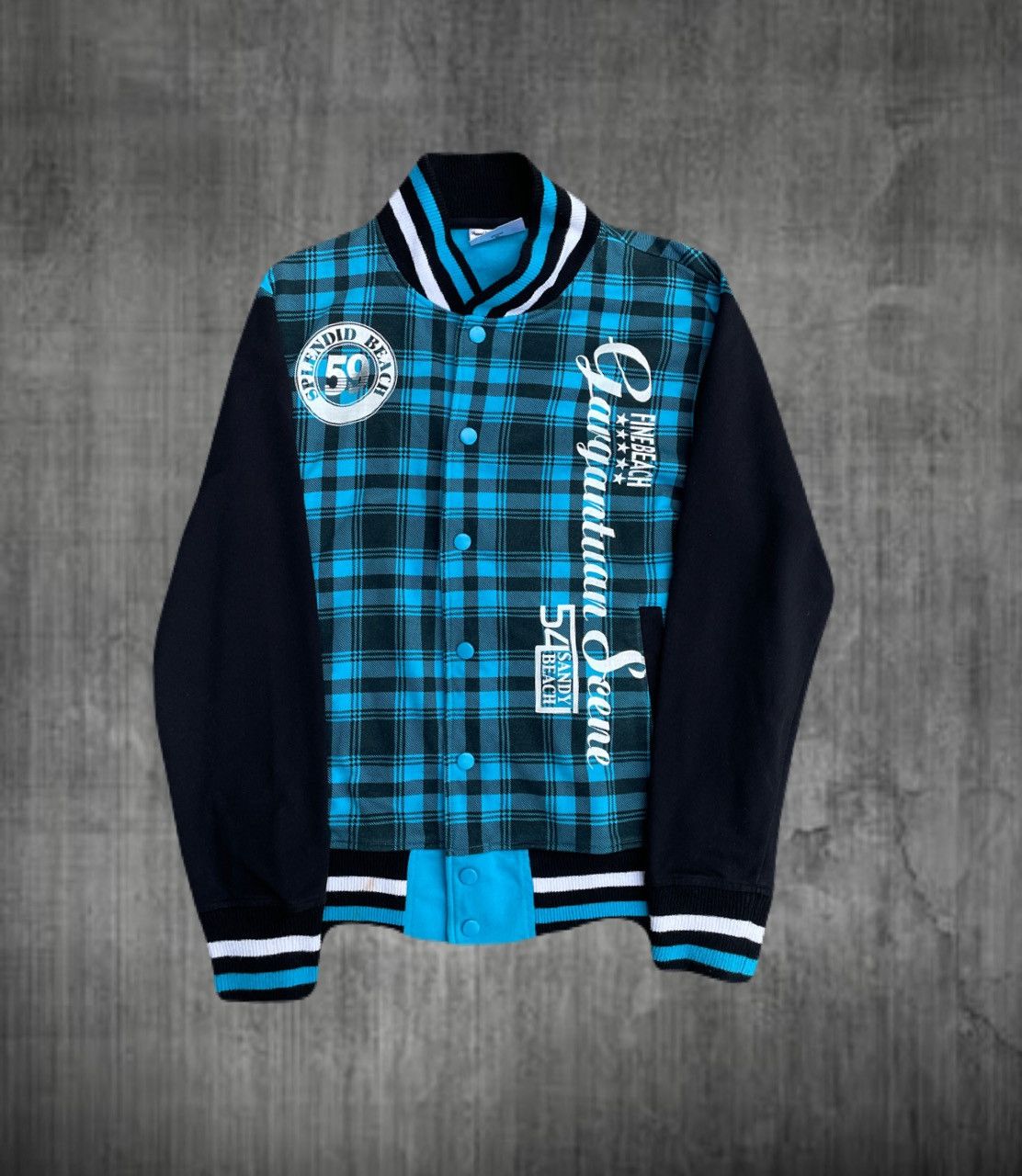 If Six Was Nine 2000s Japanese archive Poem Plaid Jacket Gyaruo Vkei Y2K Size US S / EU 44-46 / 1 - 1 Thumbnail
