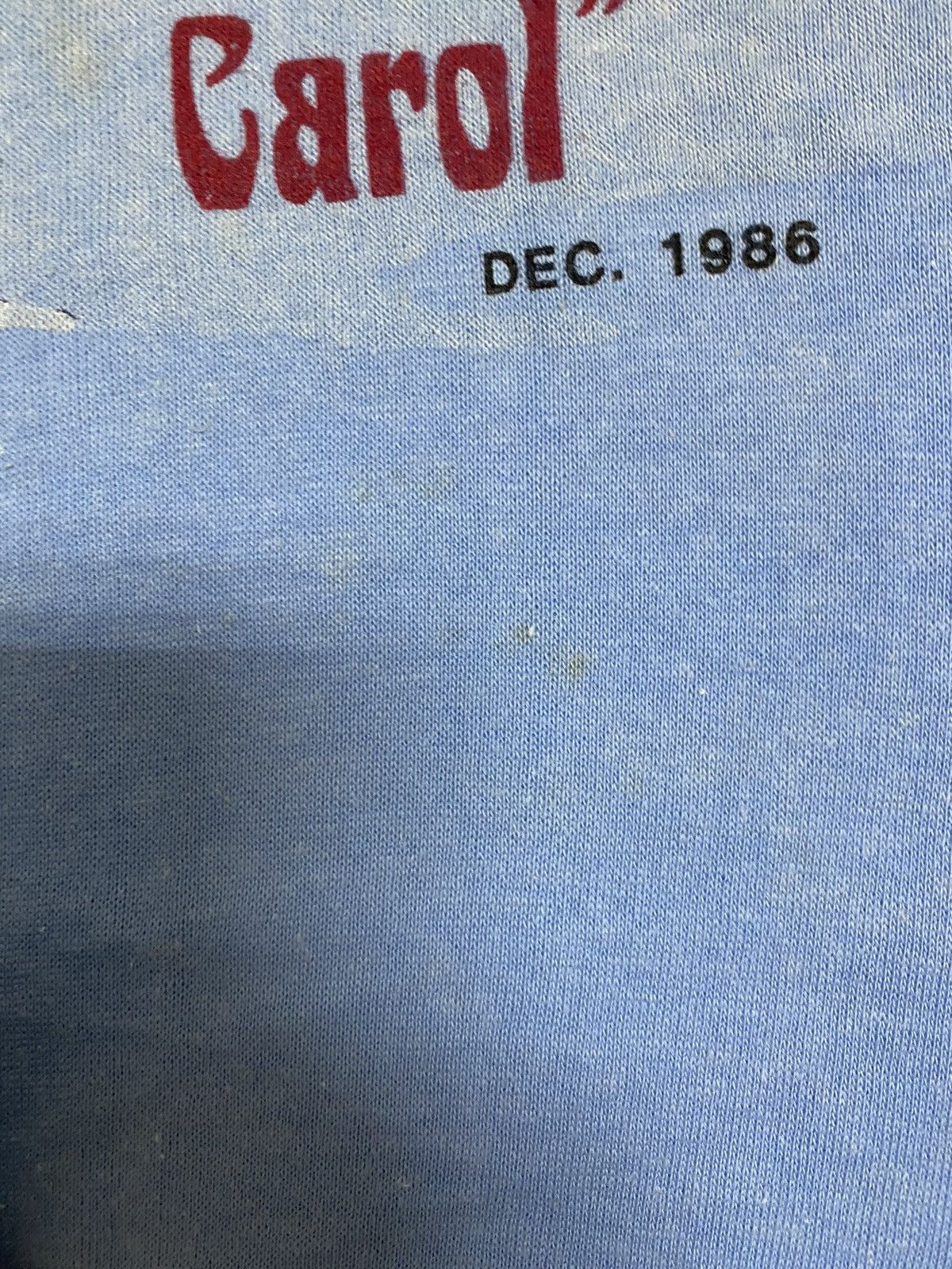 Vintage Rare Vtg A Christmas Carol Dec. 1986 Movie Sweatshirt Size US L / EU 52-54 / 3 - 7 Thumbnail