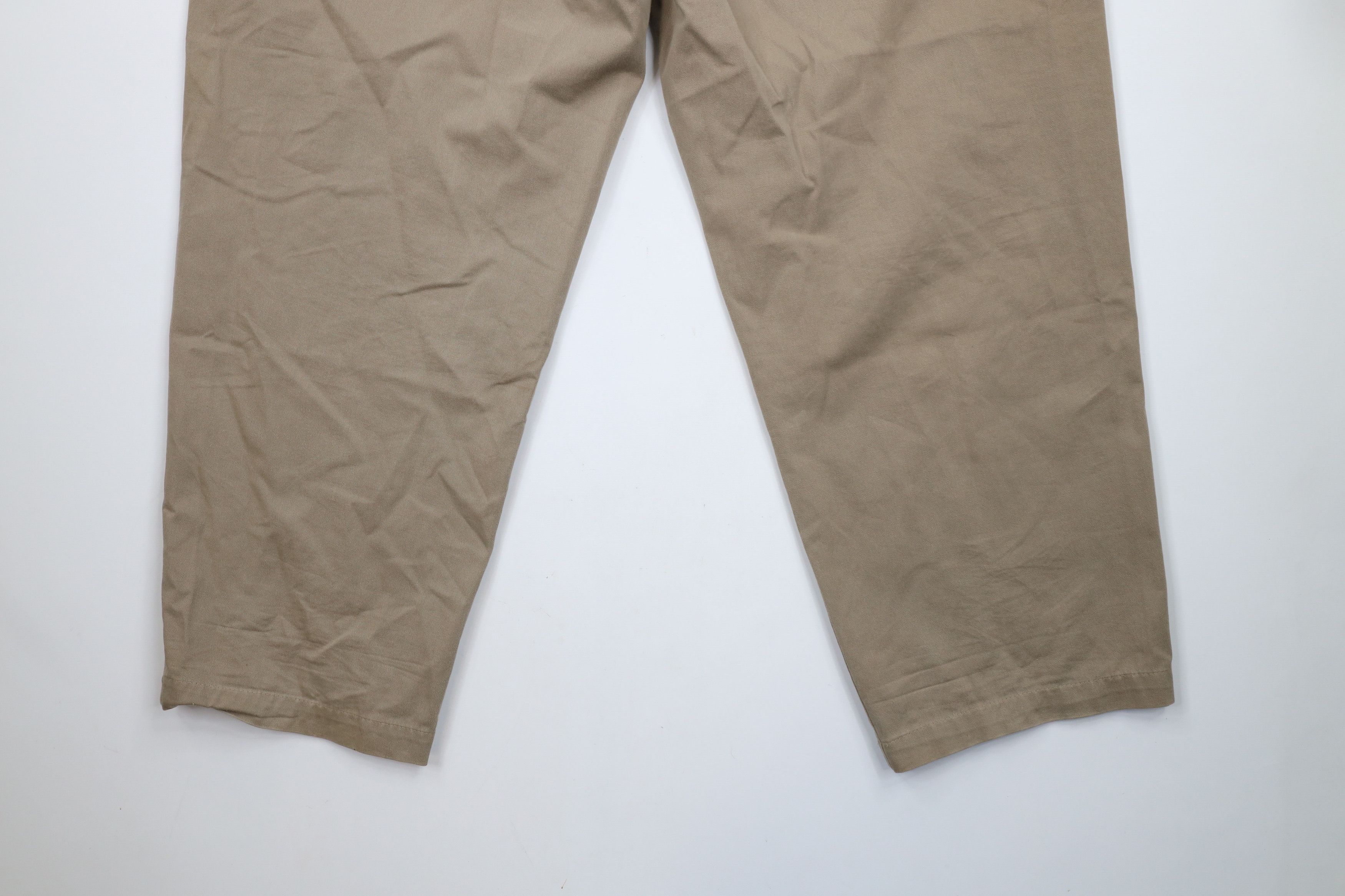 Tommy Hilfiger × Vintage Vintage 90s Tommy Hilfiger Pleated Wide Leg Chino Pants Size US 40 / EU 56 - 12 Thumbnail