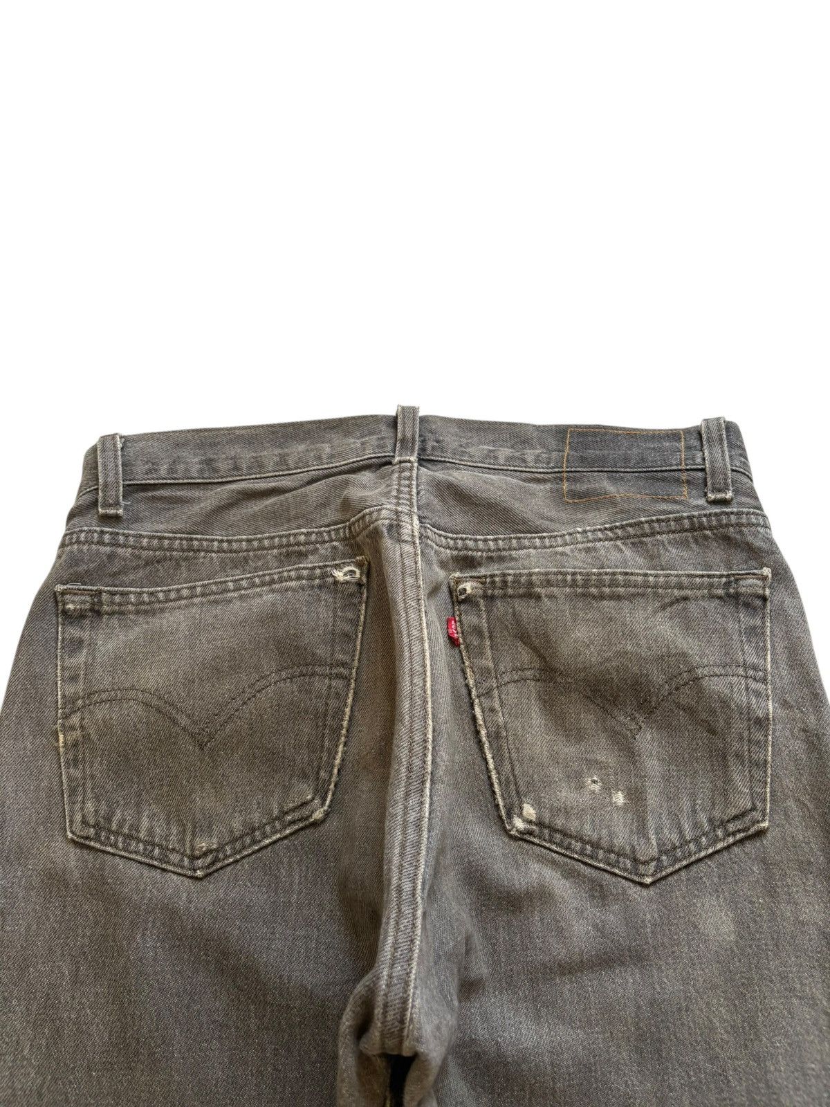 Levi's Vintage 90s Levis Mud Wash Distressed Jeans Size US 31 - 8 Thumbnail