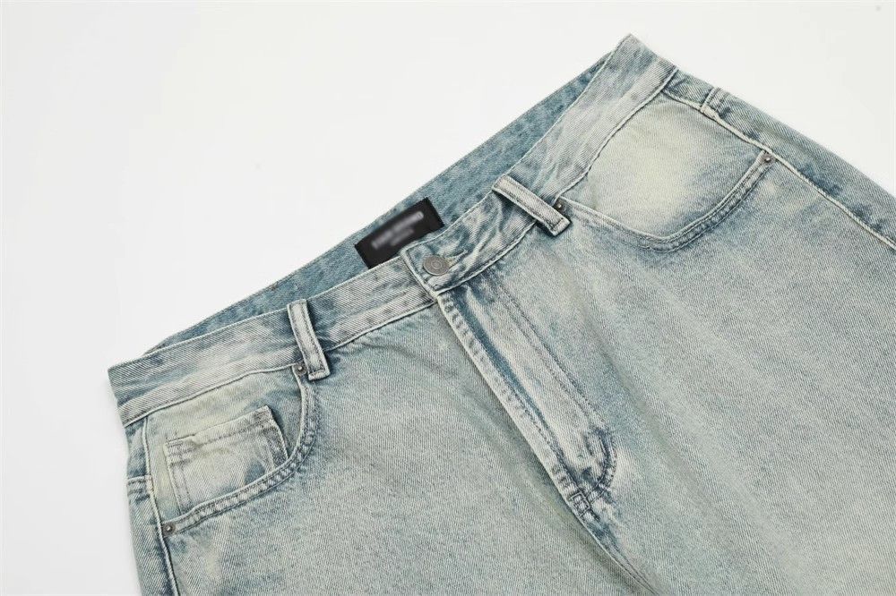 Japanese Brand Street trend hip hop retro washed jeans y2k Size US 34 / EU 50 - 4 Thumbnail