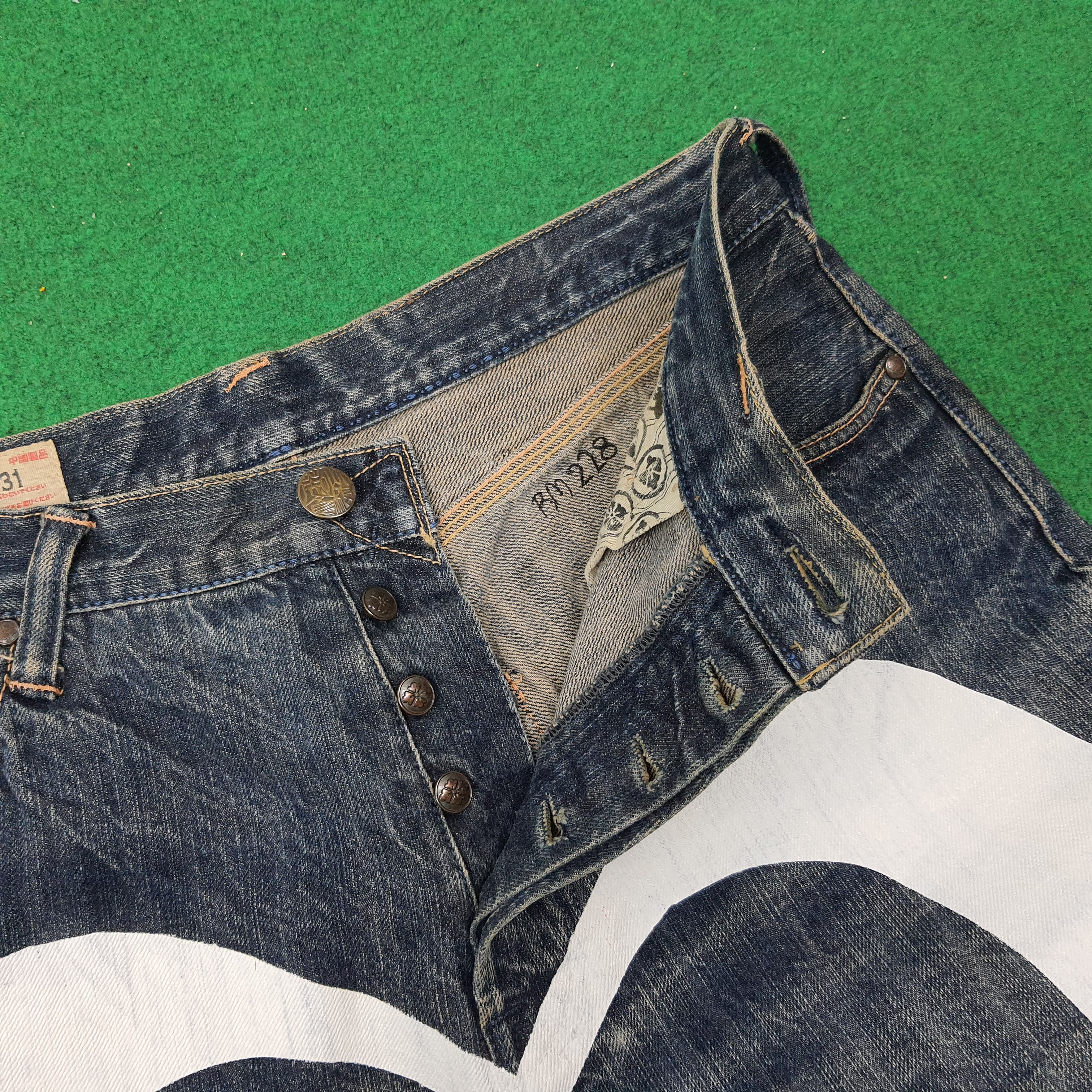 Evisu Vintage Evisu Japan Selvedge Custom Daicock C272N30 Size US 33 - 10 Thumbnail