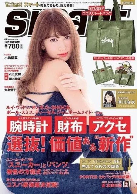 Stussy Stussy Military Colour Tote Bags Stussy Magazine Size ONE SIZE - 5 Thumbnail