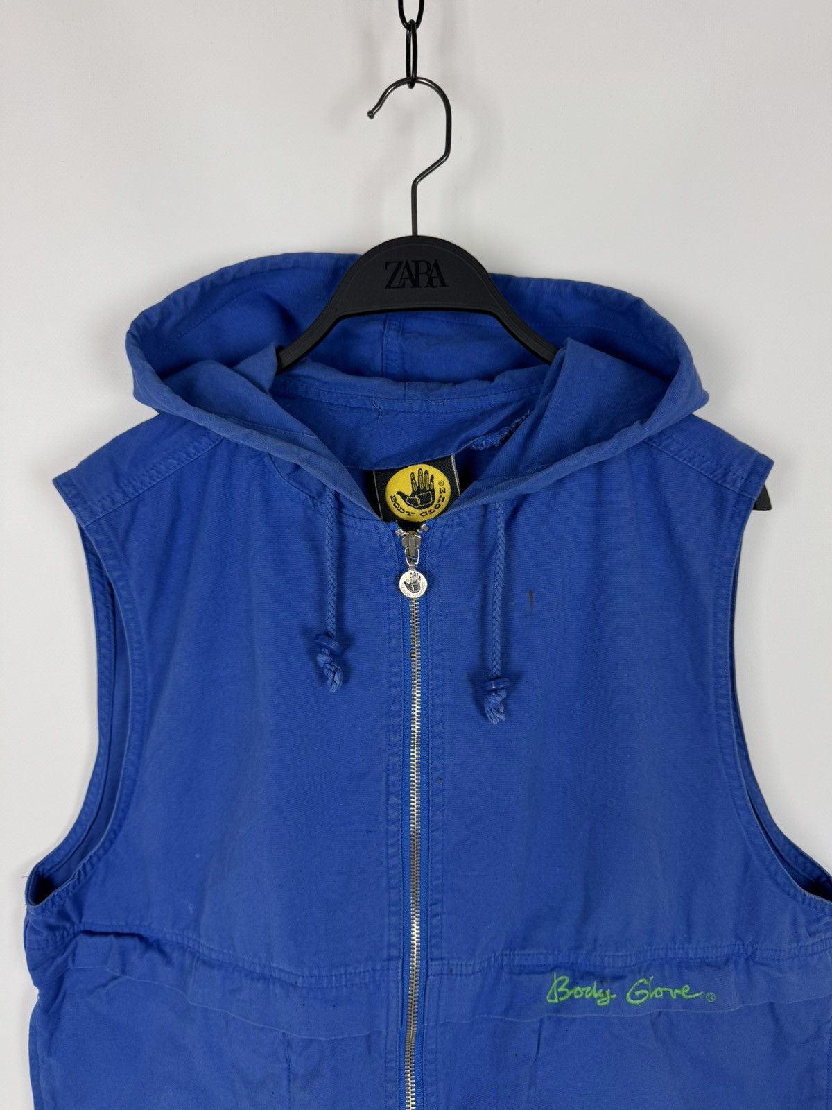 Body Glove 90’s Vintage Distressed Body Glove Surf Hooded Vest Size US M / EU 48-50 / 2 - 2 Thumbnail