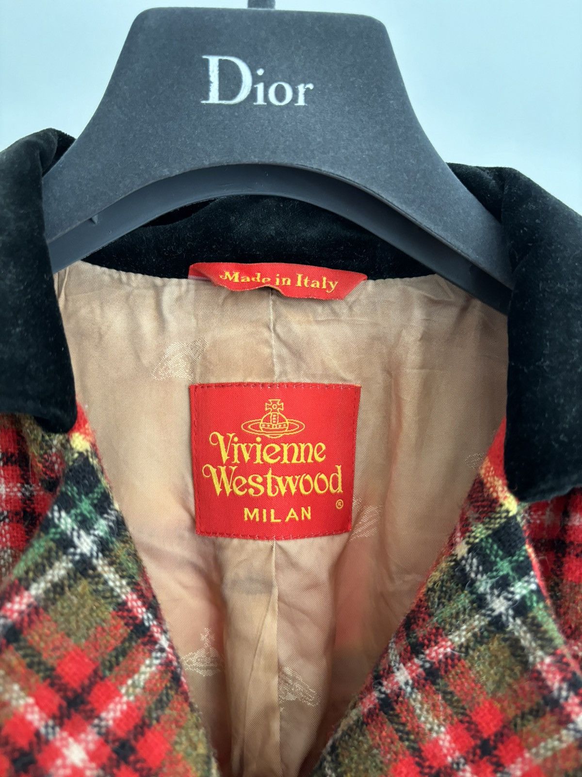 Vivienne Westwood Vivienne westwood 1990’s tartan coat Size L / US 10 / IT 46 - 7 Thumbnail