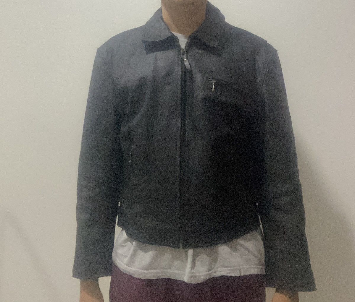 Vintage Vintage Biker Leather Jacket Size US L / EU 52-54 / 3 - 10 Thumbnail