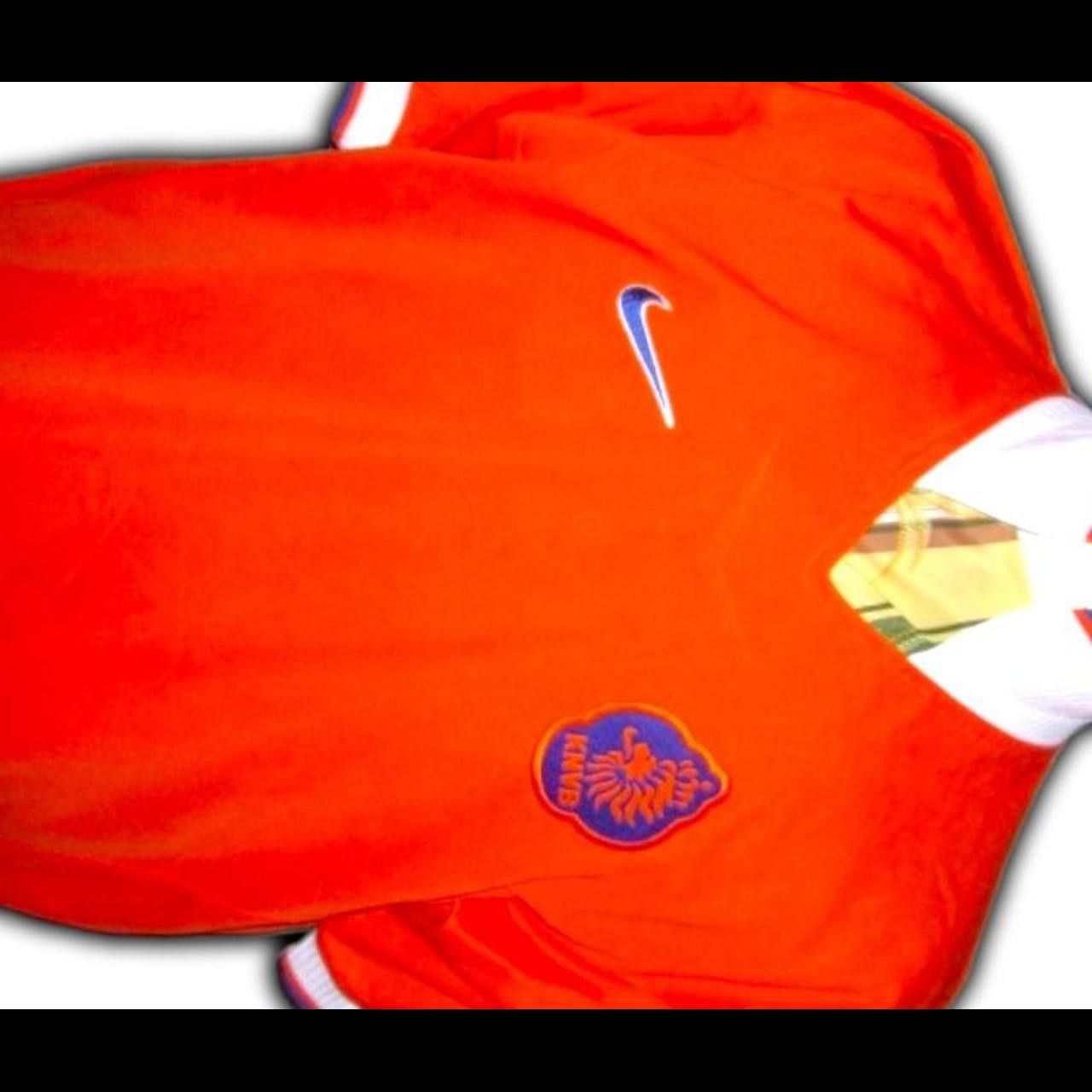 Nike Netherlands 1997 1998 Home Shirt Jersey Size US L / EU 52-54 / 3 - 5 Thumbnail