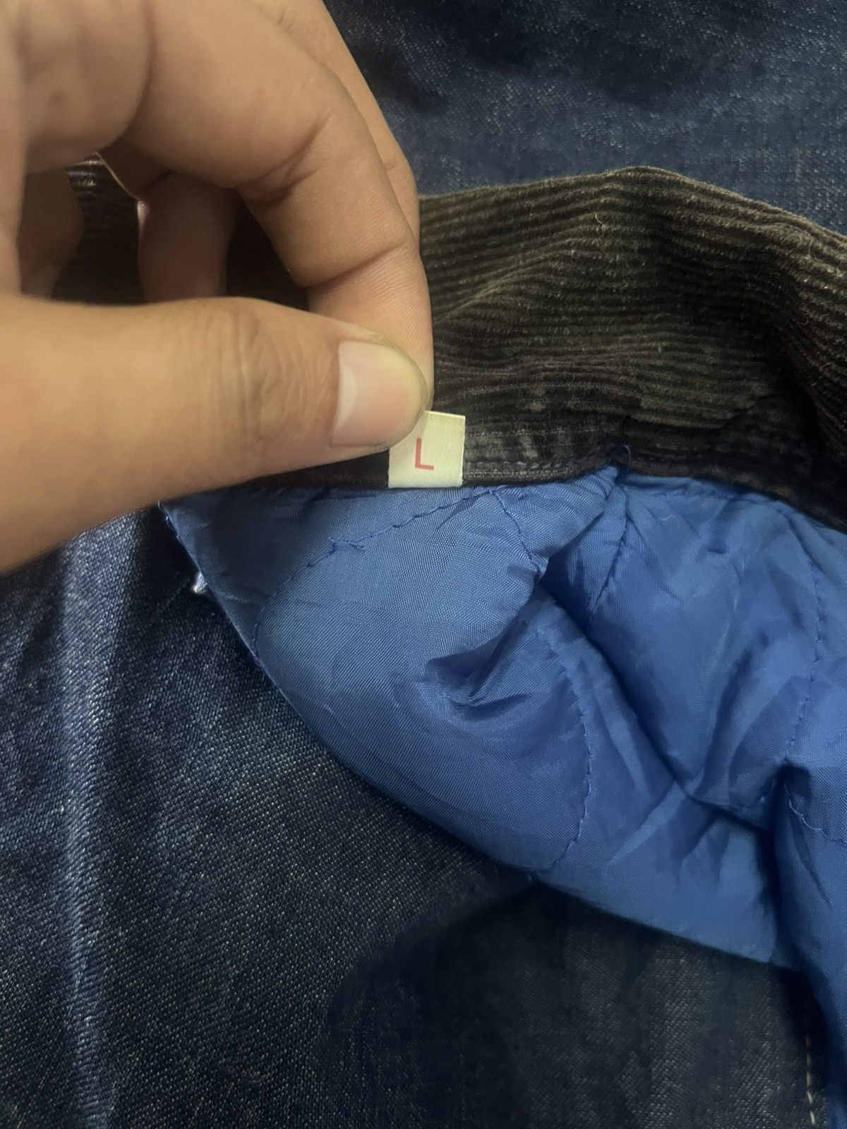 Blue Blue Japan BLUE BLUE ARIGATO JAPAN DENIM CHORE JACKET Size US L / EU 52-54 / 3 - 17 Thumbnail
