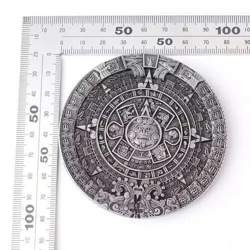 Japanese Brand × Vintage Aztec Solar Calendar Belt Buckle ( no belt ) Size ONE SIZE - 3 Thumbnail