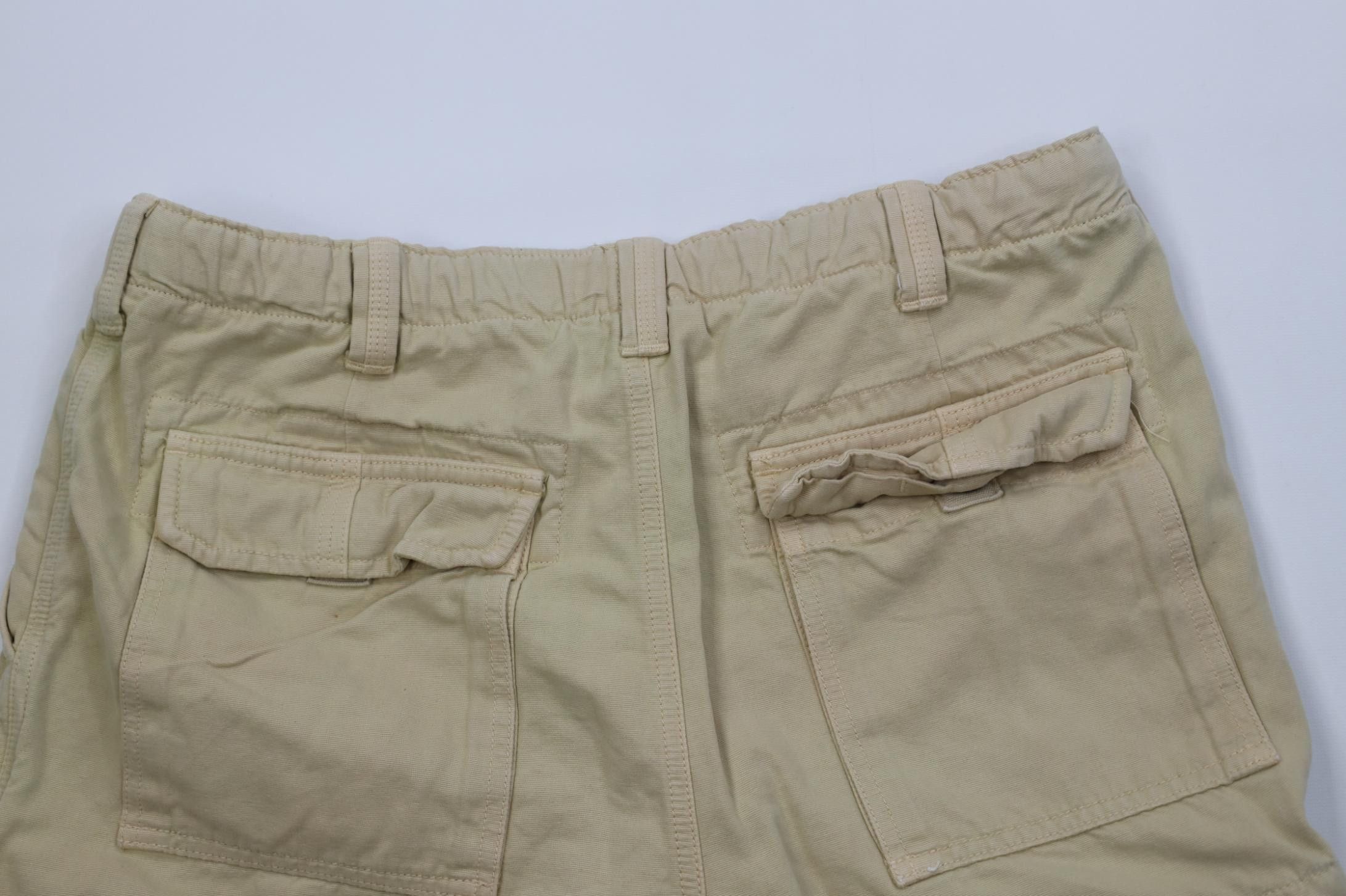 Lands' End Vintage 90s Y2K Lands End Heavyweight Surplus Cargo Shorts Size US 34 / EU 50 - 12 Thumbnail