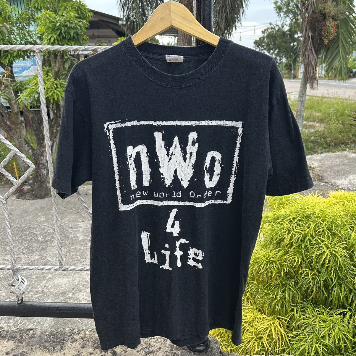 WCW/nWo Vintage 90s Tshirt NWO 4 Life Size US L / EU 52-54 / 3 - 1 Thumbnail