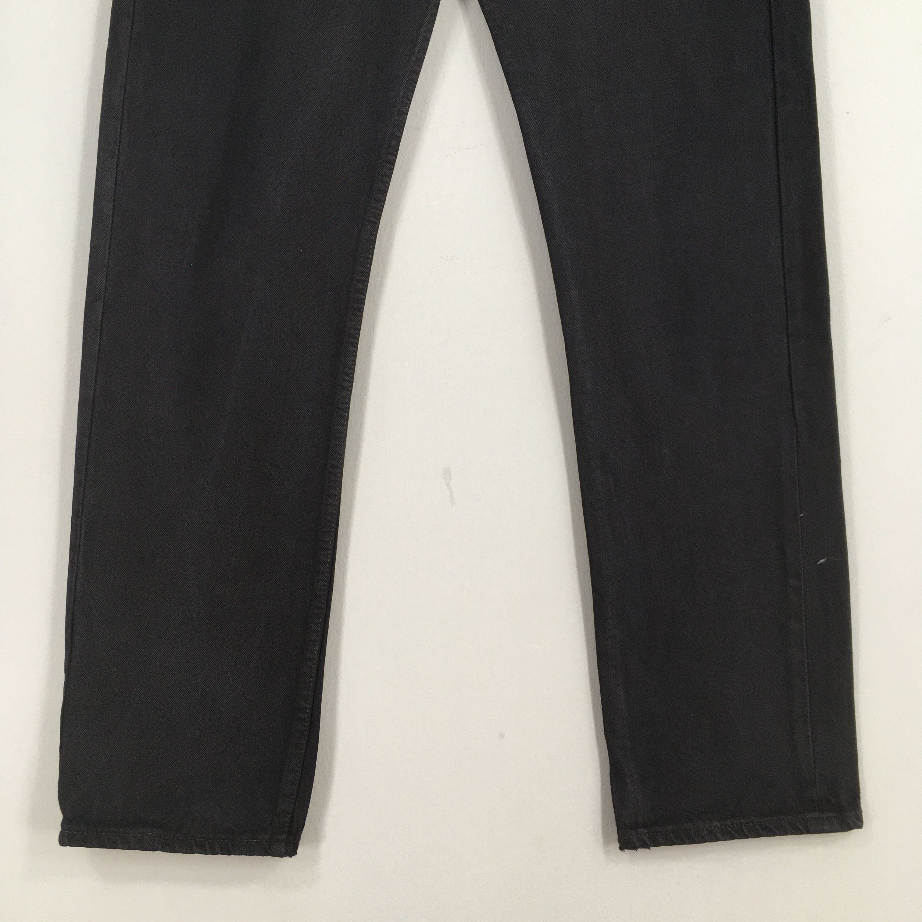 Levi's Size 30x30.5 Vintage 90s Levi's 501 Black Jeans S1167 Size US 30 / EU 46 - 4 Thumbnail