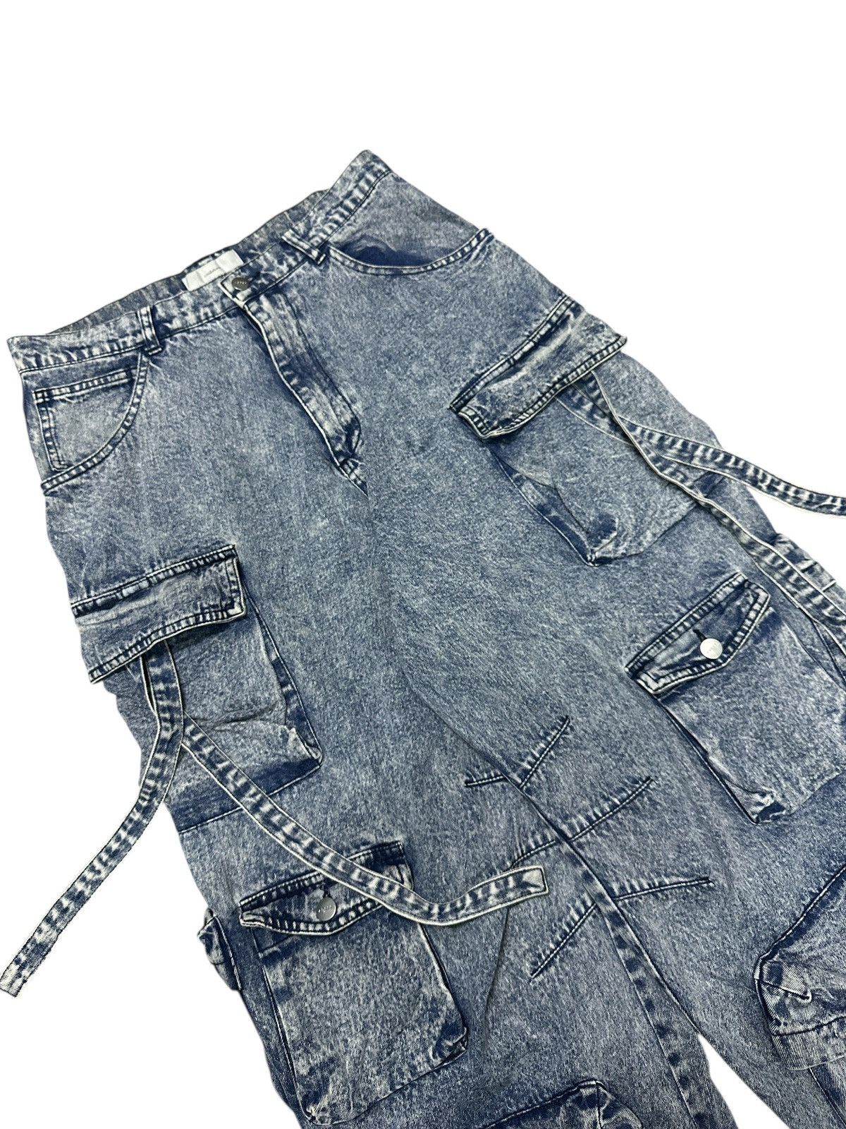 Kapital Six Pocket Baggy Arde Eror Denim Acid Wash . Size US 32 / EU 48 - 4 Thumbnail