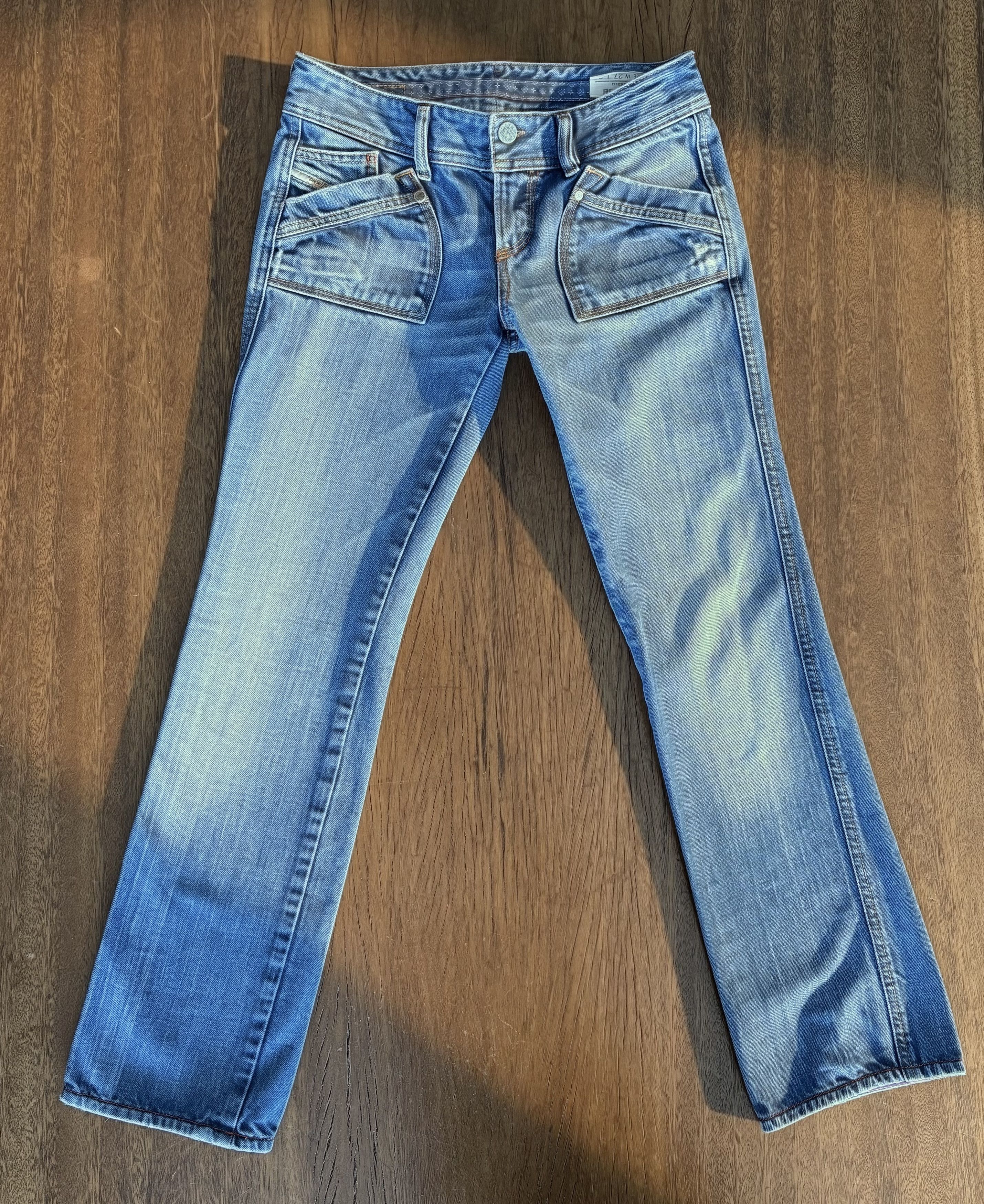 Diesel Diesel Reckfly Made in Italy Low Rise Jeans Size 27 Size 27" / US 4 / IT 40 - 4 Thumbnail