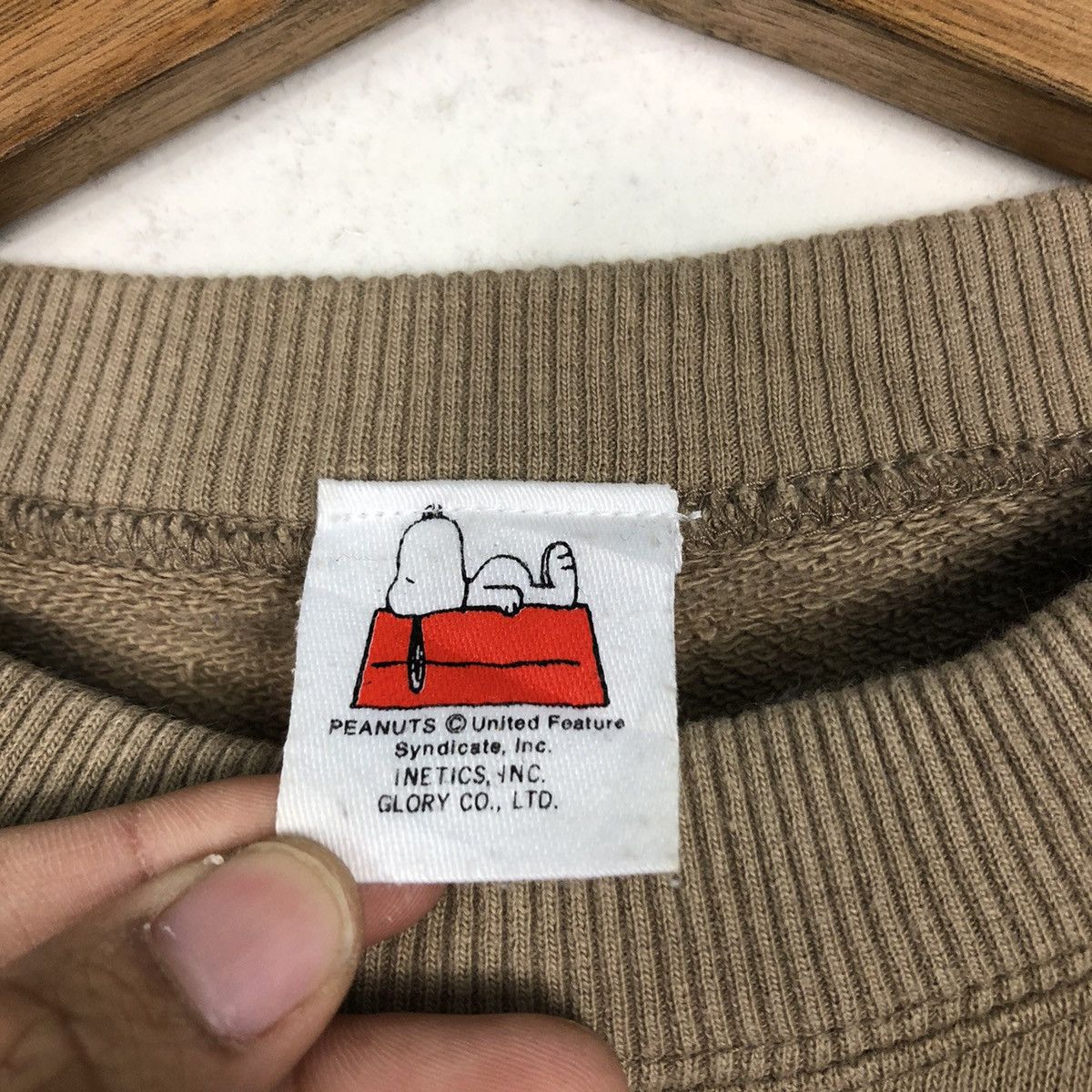Cartoon Network 📌Vintage Sweatshirt Peanuts Cartoon Big Logo Size US M / EU 48-50 / 2 - 14 Thumbnail