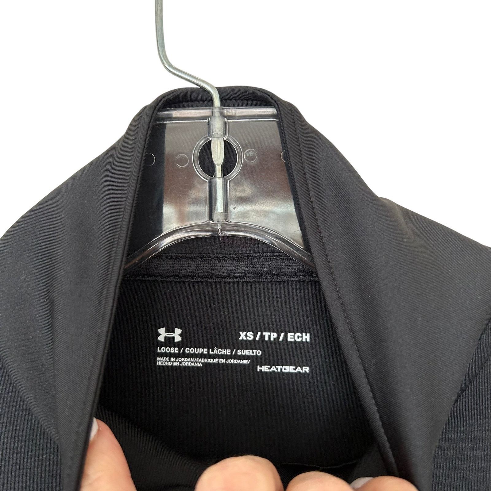 Under Armour Under Armour Black Full Zip Athletic Jacket Sz XS Size XS / US 0-2 / IT 36-38 - 2 Thumbnail
