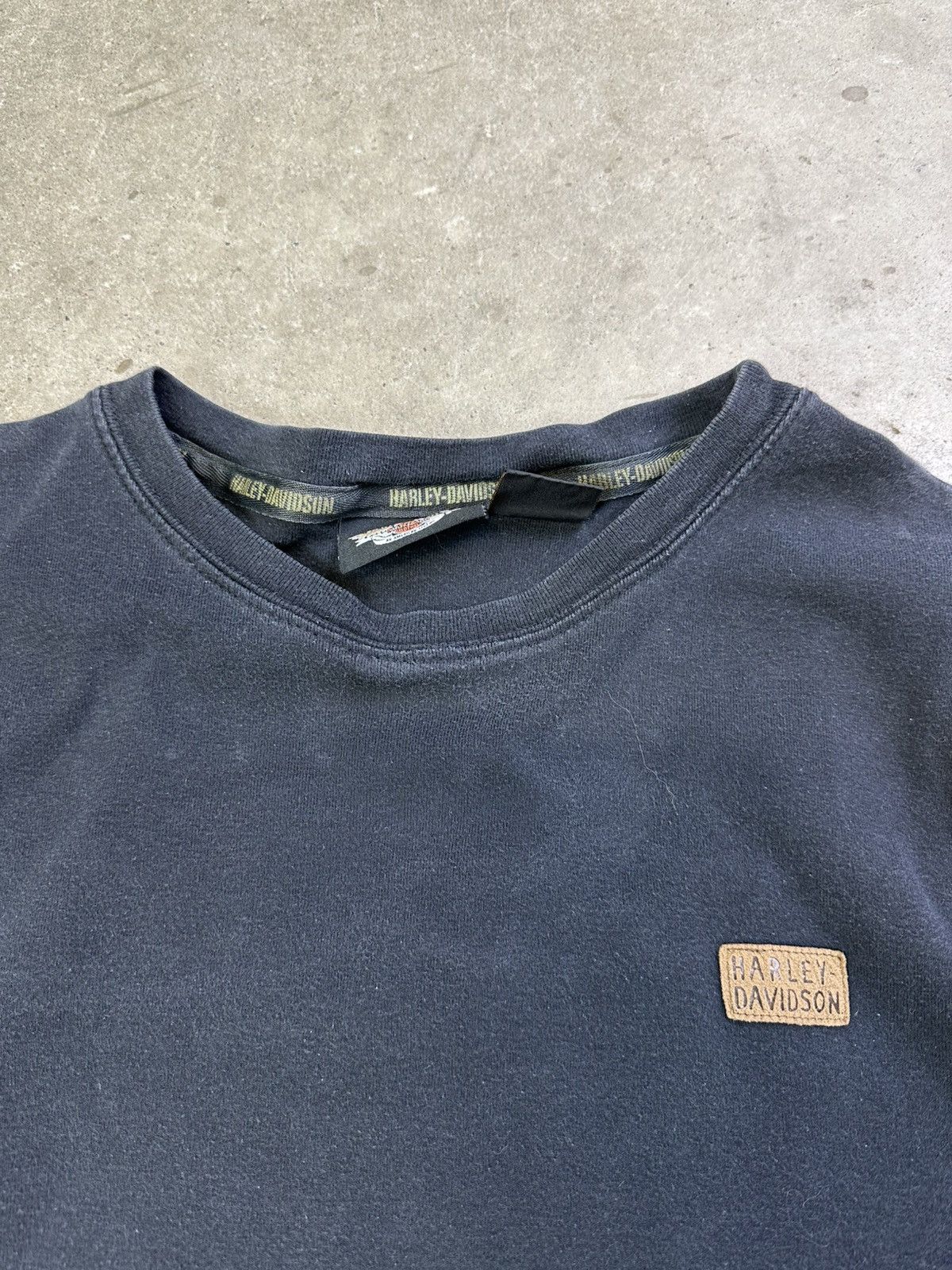 Harley Davidson × Vintage Vintage Harley Davidson Live To Ride Longsleeve Large Size US L / EU 52-54 / 3 - 5 Thumbnail