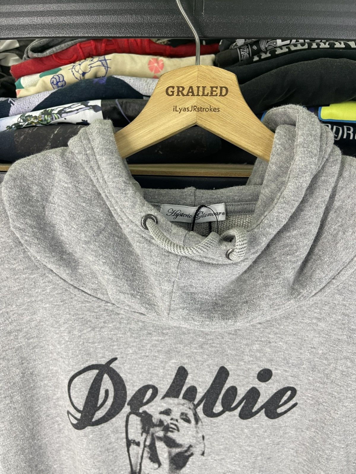 Hysteric Glamour Hysteric Glamour Blondie Debbie Hoodie Dress Grey Free Size Size ONE SIZE - 18 Thumbnail