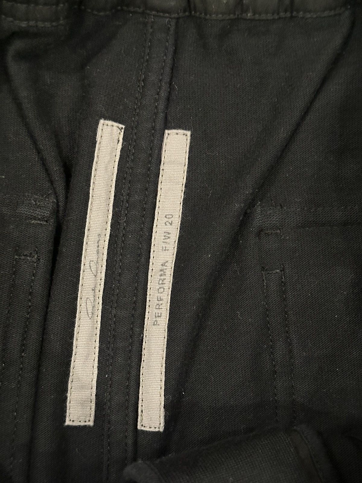Rick Owens RICK OWENS jogger pants RU20F3396-BA 54IT Size US 38 / EU 54 - 3 Thumbnail