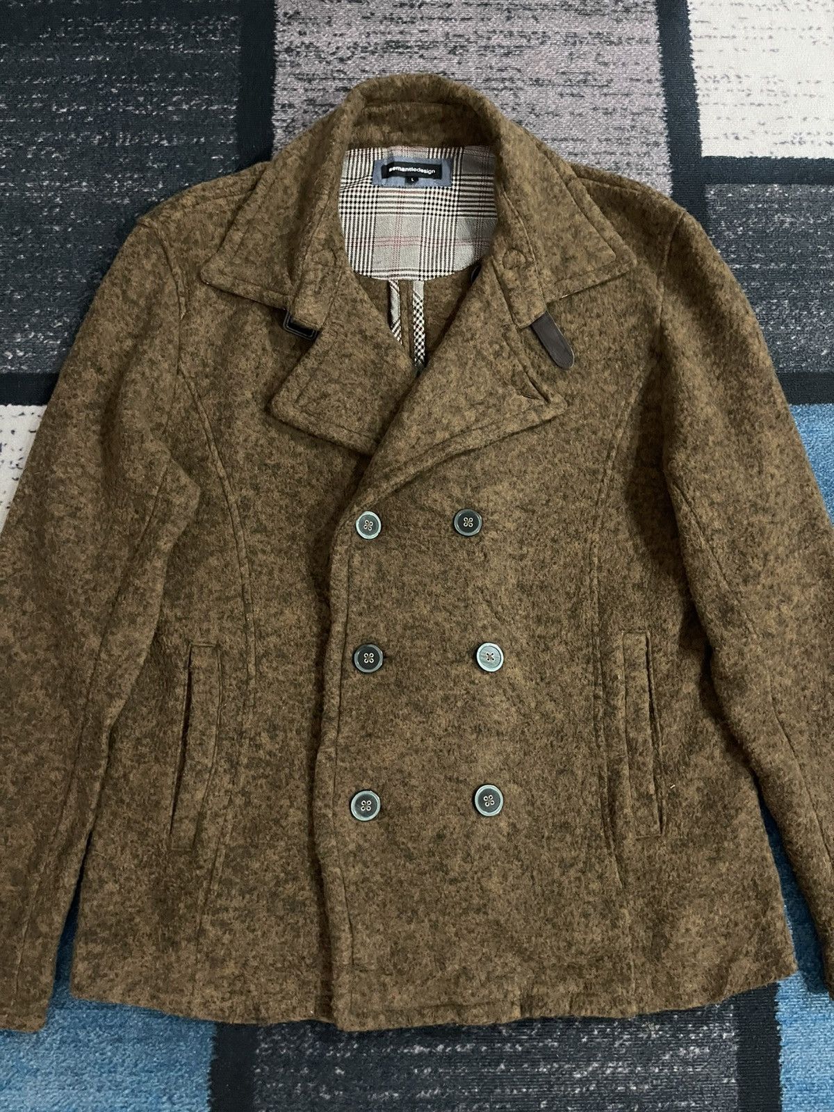 Japanese Brand × semanticdesign Semantic Design Double Breasted Jacket Size US L / EU 52-54 / 3 - 5 Thumbnail